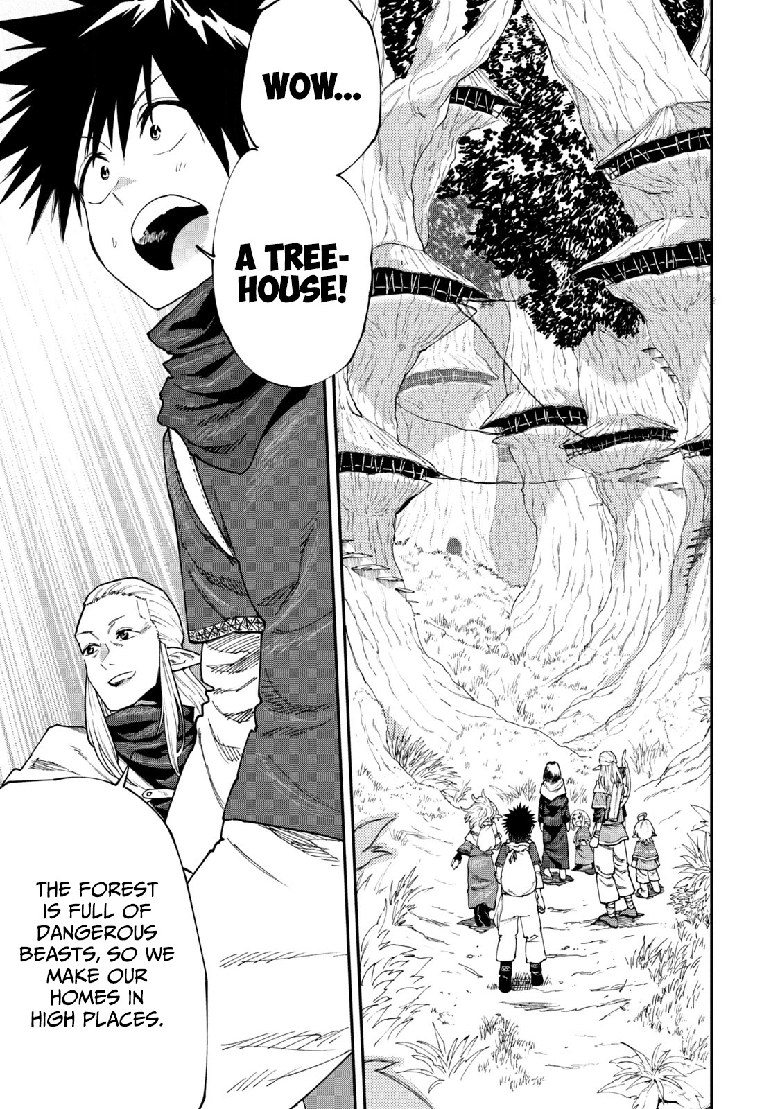 Mazumeshi Elf to Youbokugurashi Chapter 47 page 5 - Chapter 47