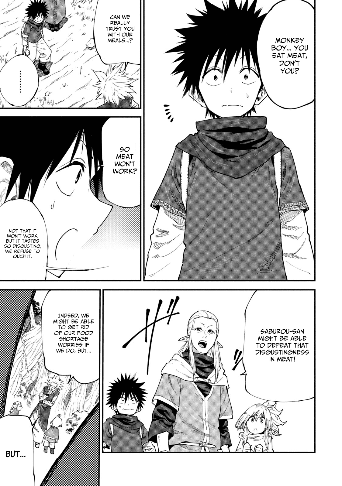 Mazumeshi Elf to Youbokugurashi Chapter 47 page 9 - Chapter 47