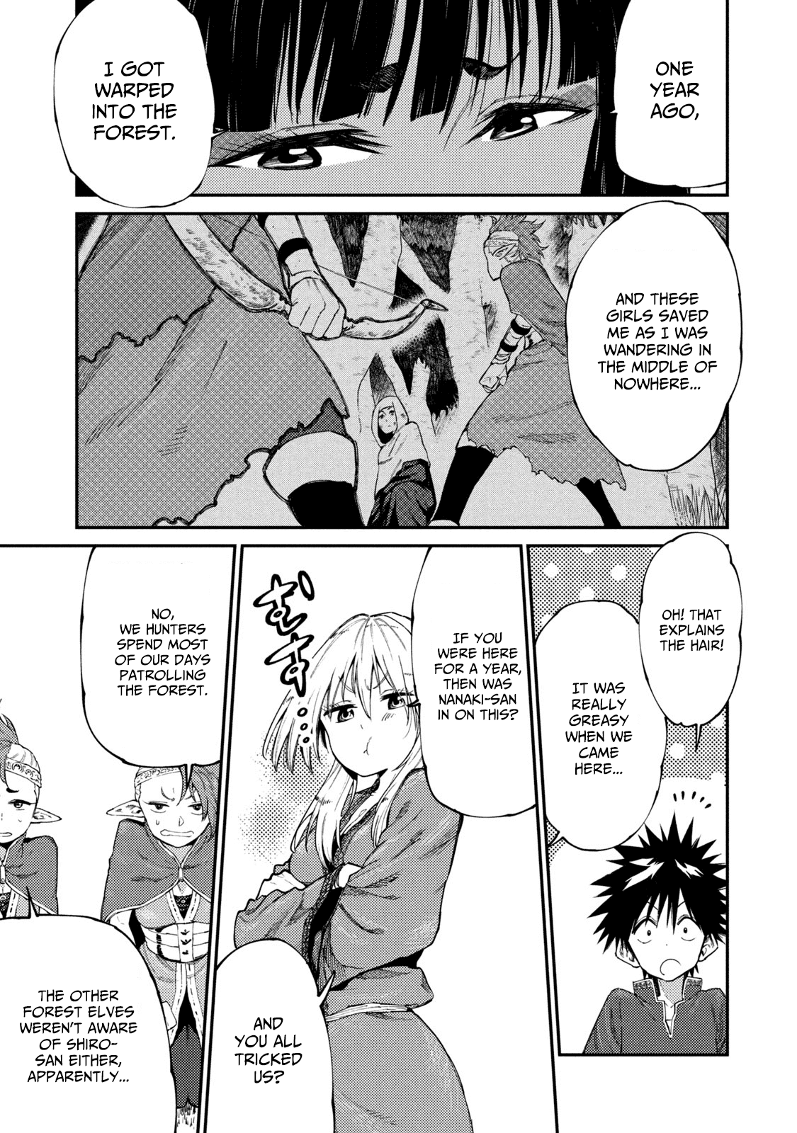 Mazumeshi Elf to Youbokugurashi Chapter 48 page 11 - Chapter 48: Reforming Forest Elf cooking!!