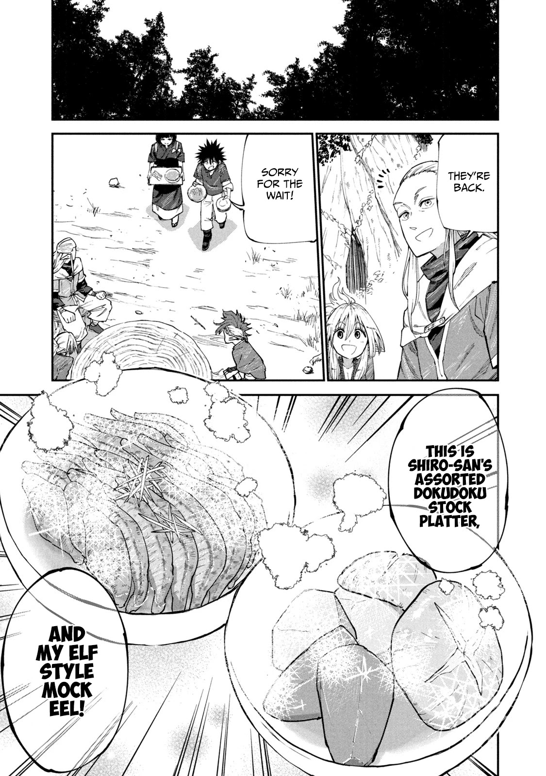 Mazumeshi Elf to Youbokugurashi Chapter 48 page 21 - Chapter 48: Reforming Forest Elf cooking!!