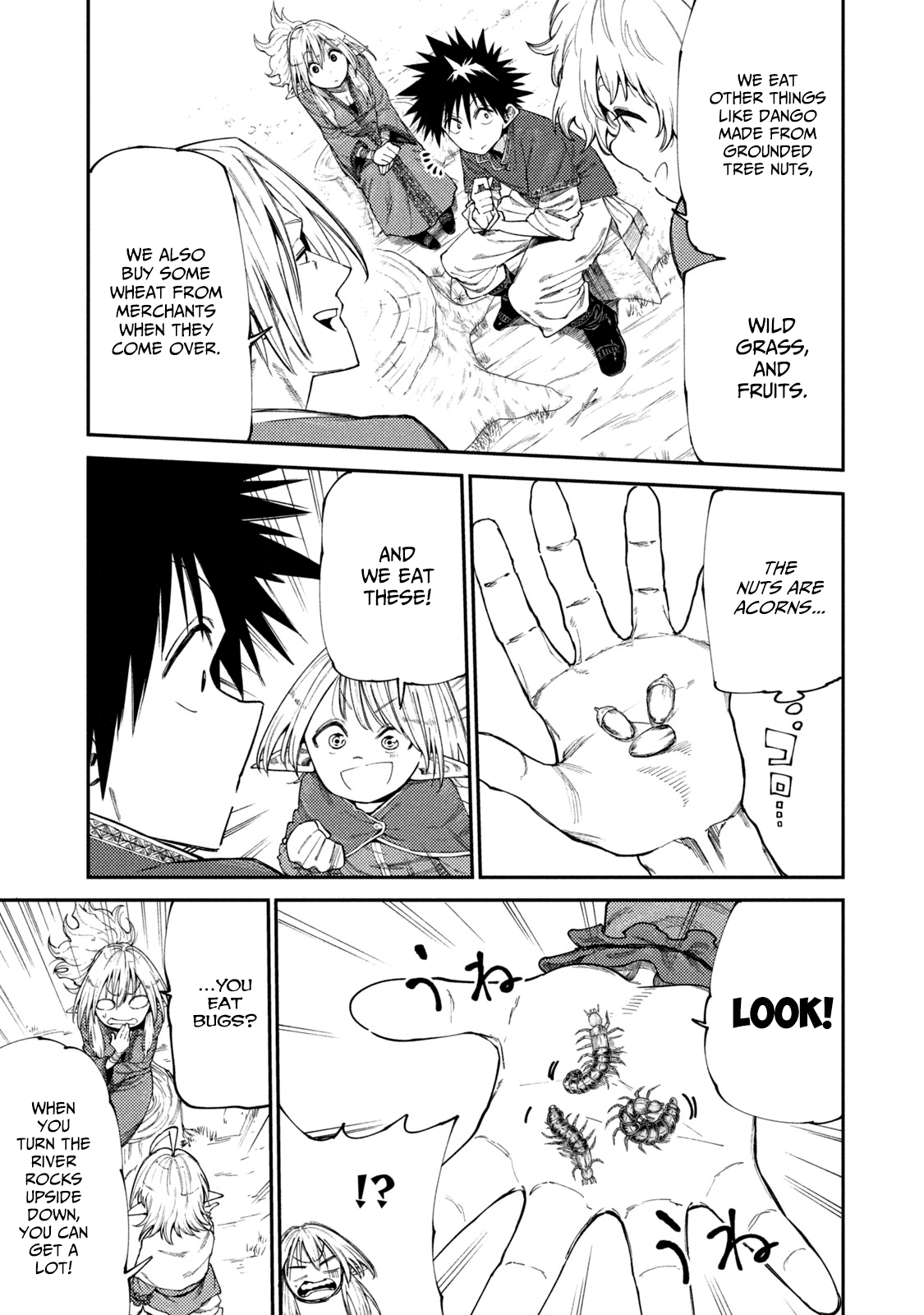 Mazumeshi Elf to Youbokugurashi Chapter 48 page 3 - Chapter 48: Reforming Forest Elf cooking!!