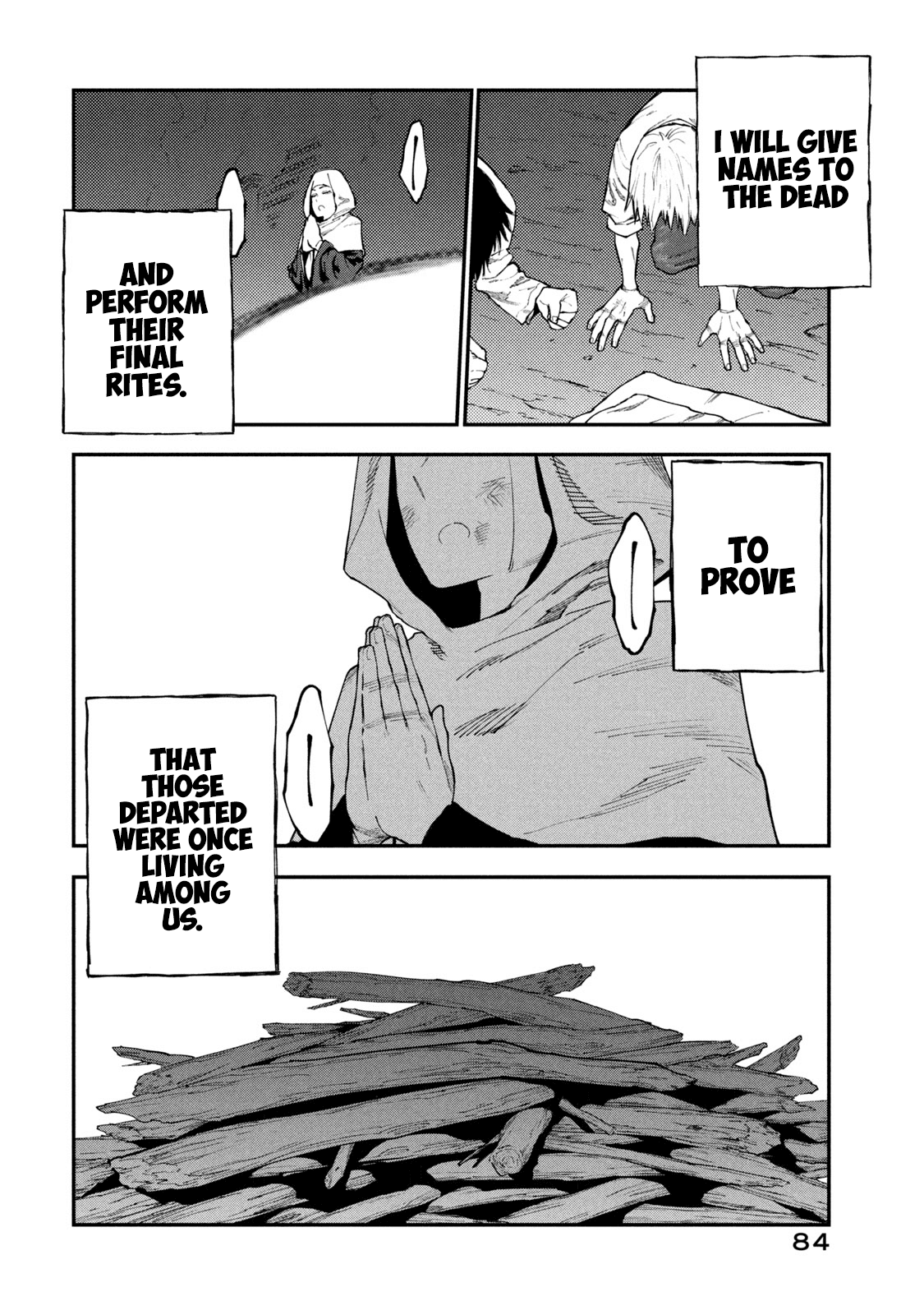 Mazumeshi Elf to Youbokugurashi Chapter 49.1 page 14 - Chapter 49.1: Memory 3: The salvation seeker