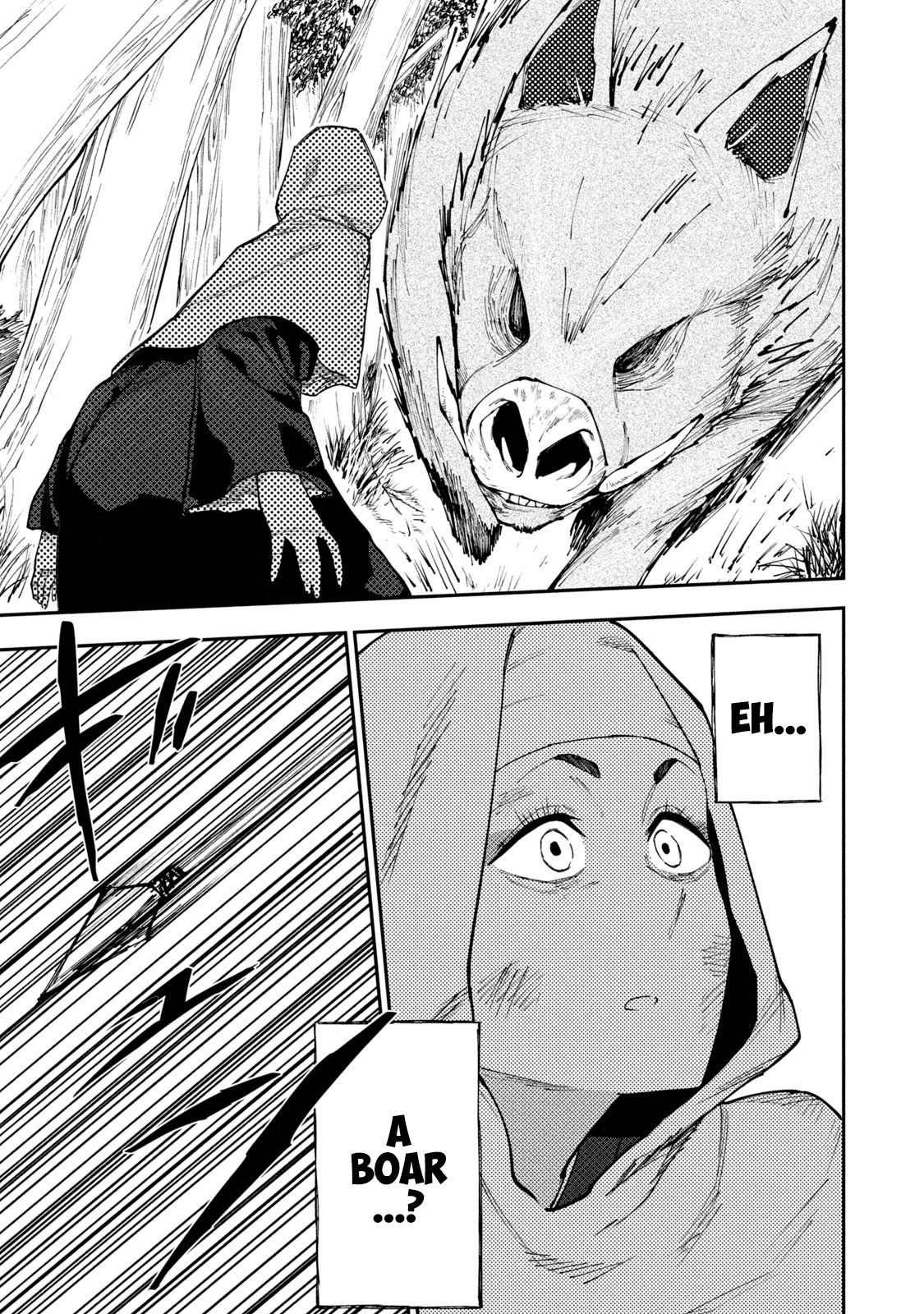 Mazumeshi Elf to Youbokugurashi Chapter 49.1 page 17 - Chapter 49.1: Memory 3: The salvation seeker