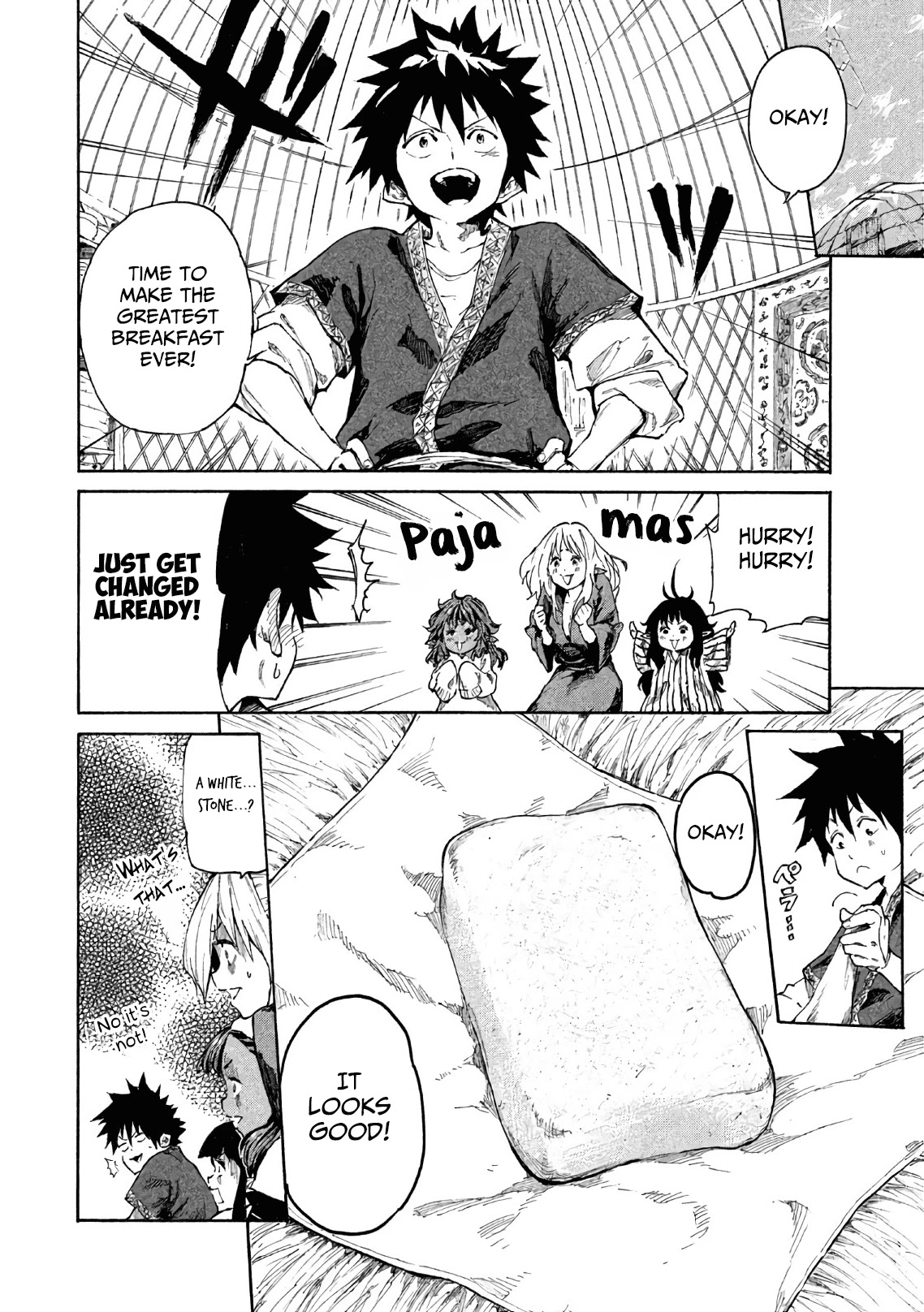 Mazumeshi Elf to Youbokugurashi Chapter 5 page 21 - Chapter 5: Bazaars and Merchants