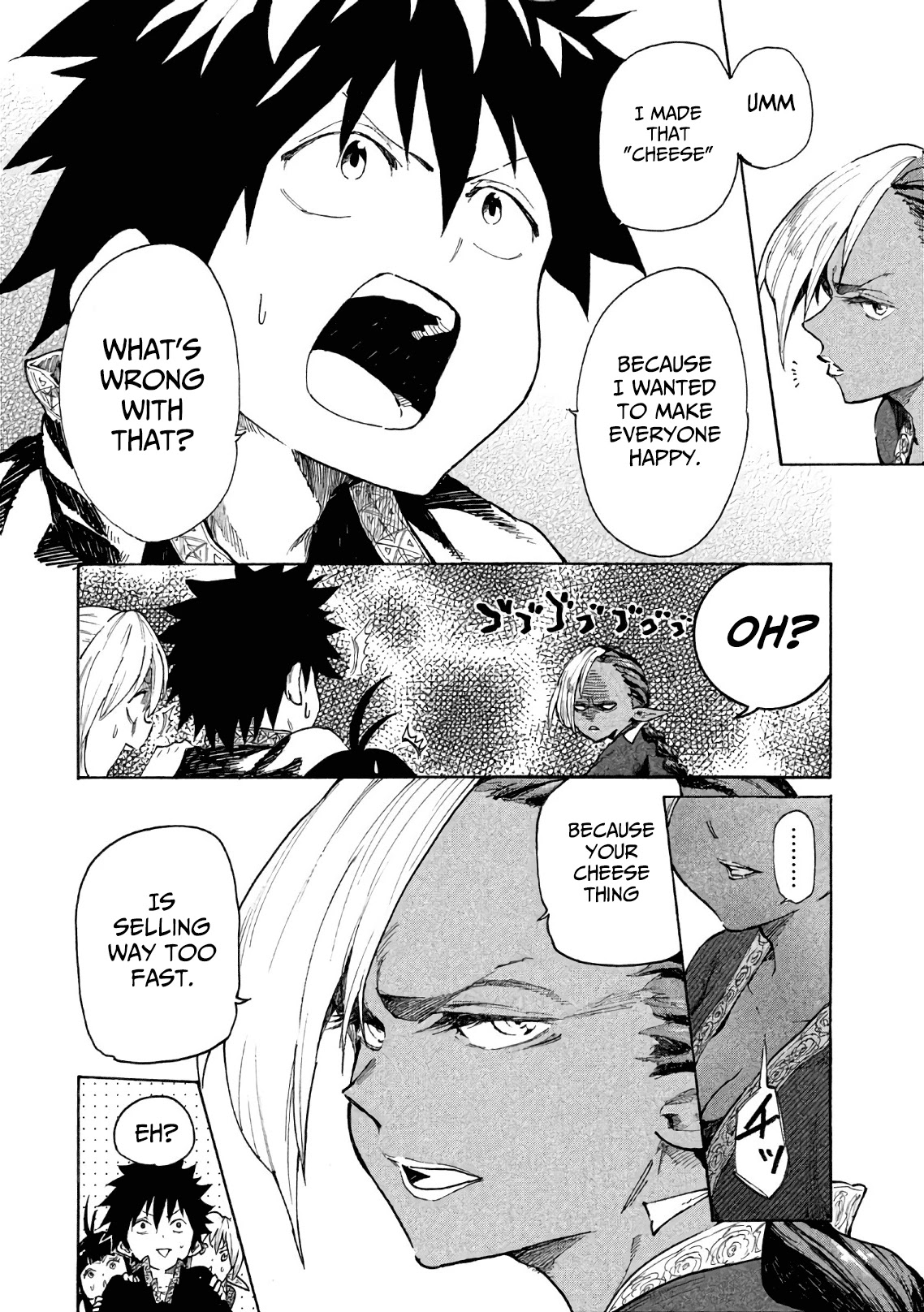 Mazumeshi Elf to Youbokugurashi Chapter 5 page 27 - Chapter 5: Bazaars and Merchants