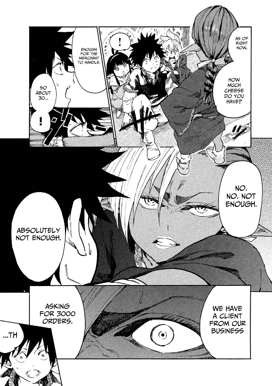Mazumeshi Elf to Youbokugurashi Chapter 5 page 28 - Chapter 5: Bazaars and Merchants