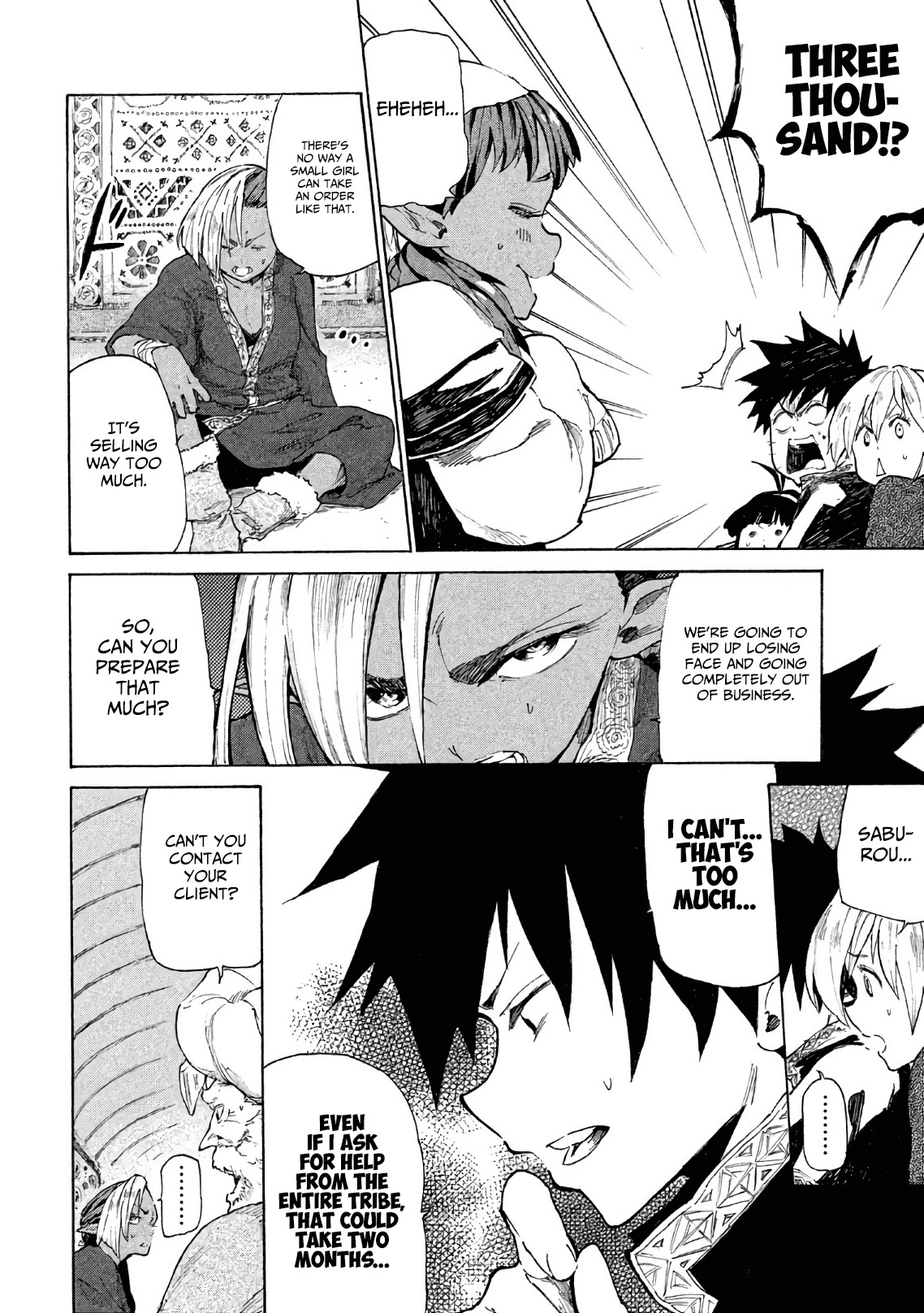 Mazumeshi Elf to Youbokugurashi Chapter 5 page 29 - Chapter 5: Bazaars and Merchants