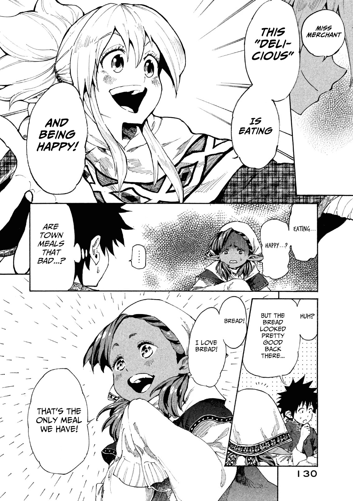 Mazumeshi Elf to Youbokugurashi Chapter 5 page 9 - Chapter 5: Bazaars and Merchants