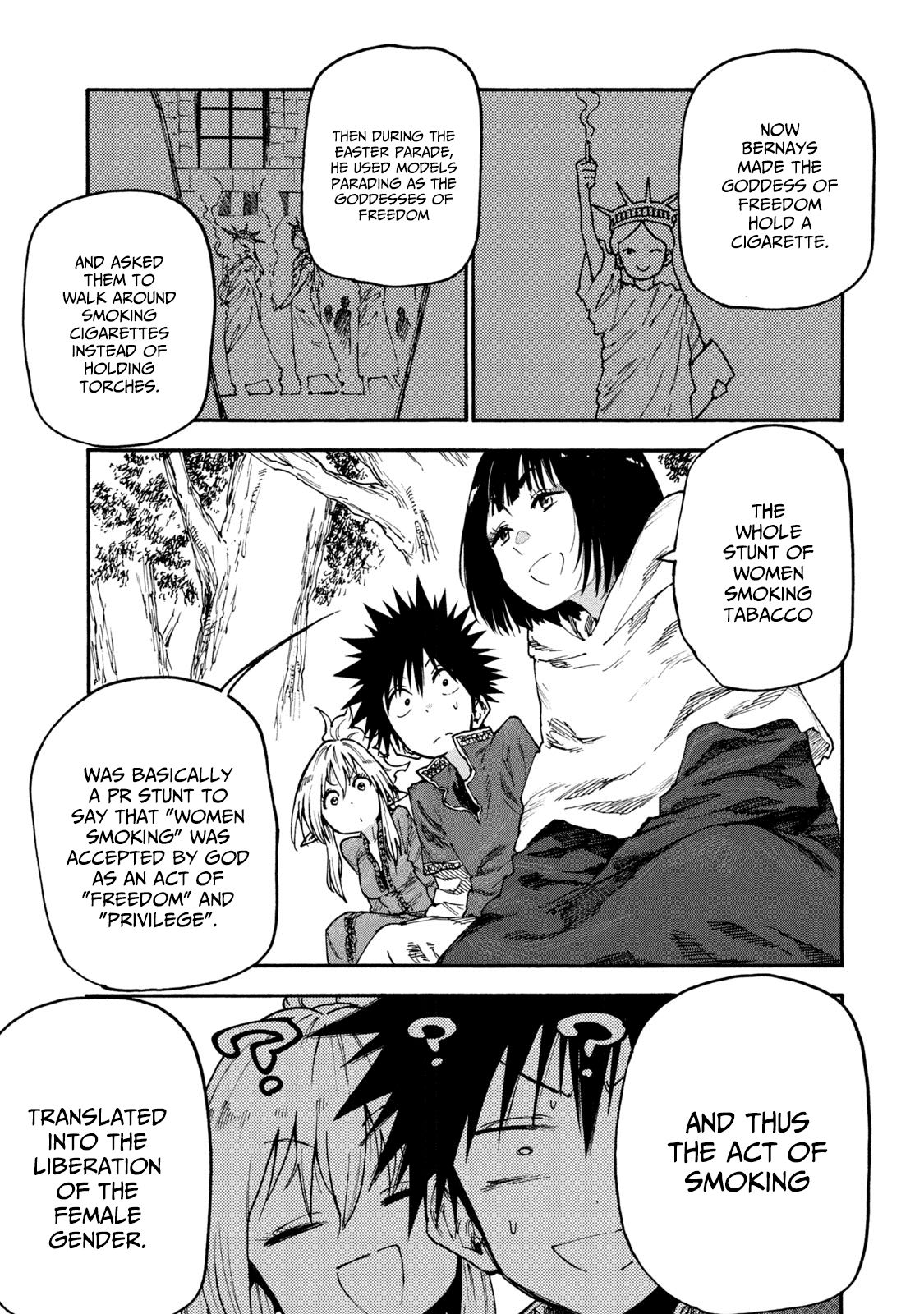 Mazumeshi Elf to Youbokugurashi Chapter 50 page 11 - Chapter 50: Business and advertising