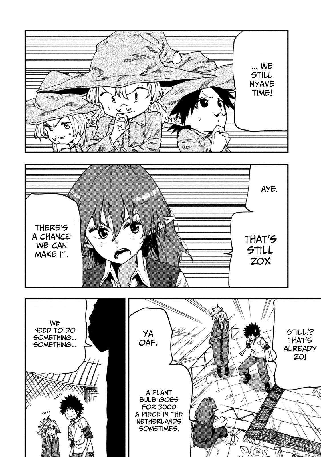 Mazumeshi Elf to Youbokugurashi Chapter 51 page 10 - Chapter 51: Dokudoku bubble!?