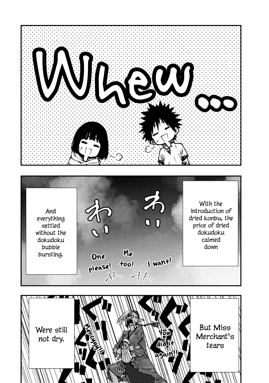 Mazumeshi Elf to Youbokugurashi Chapter 51 page 24 - Chapter 51: Dokudoku bubble!?