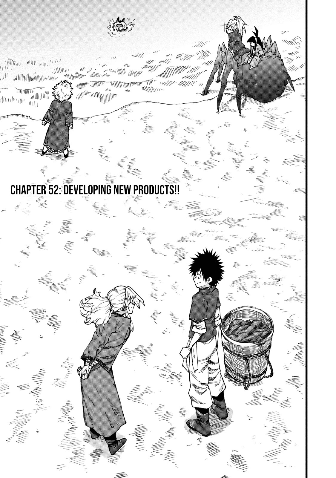 Mazumeshi Elf to Youbokugurashi Chapter 52 page 1 - Chapter 52: Developing new products!!