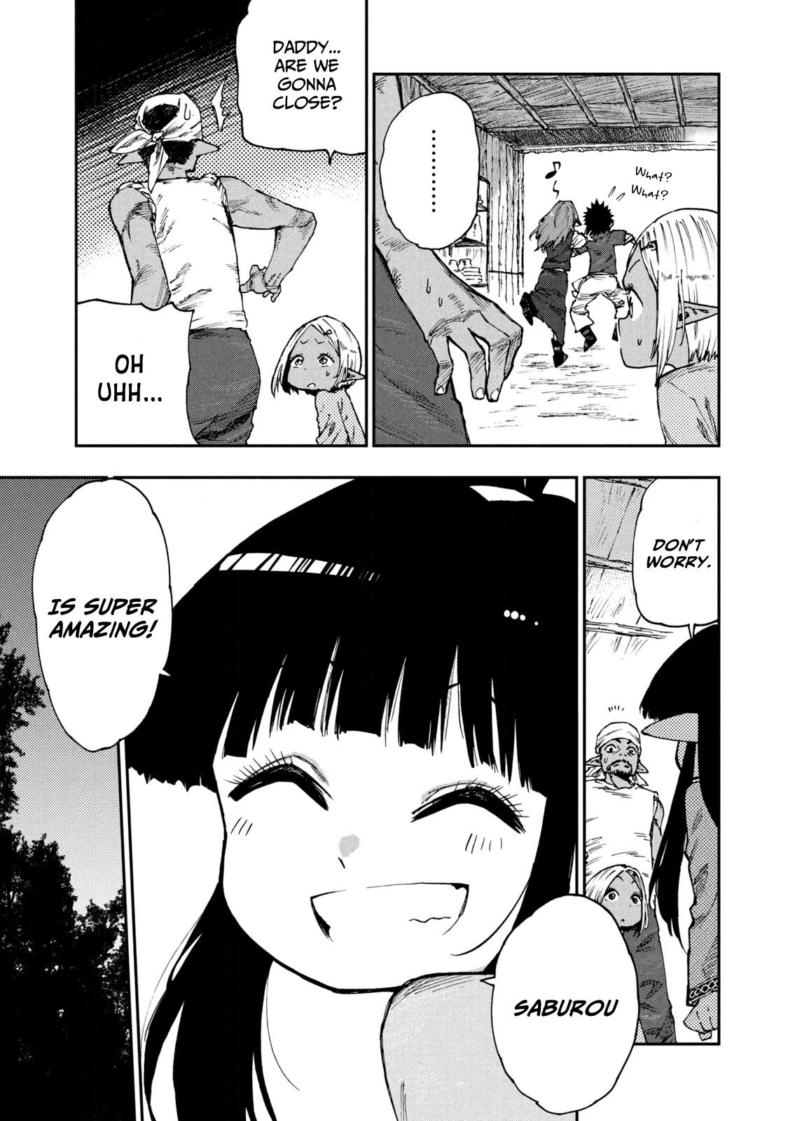 Mazumeshi Elf to Youbokugurashi Chapter 52 page 13 - Chapter 52: Developing new products!!