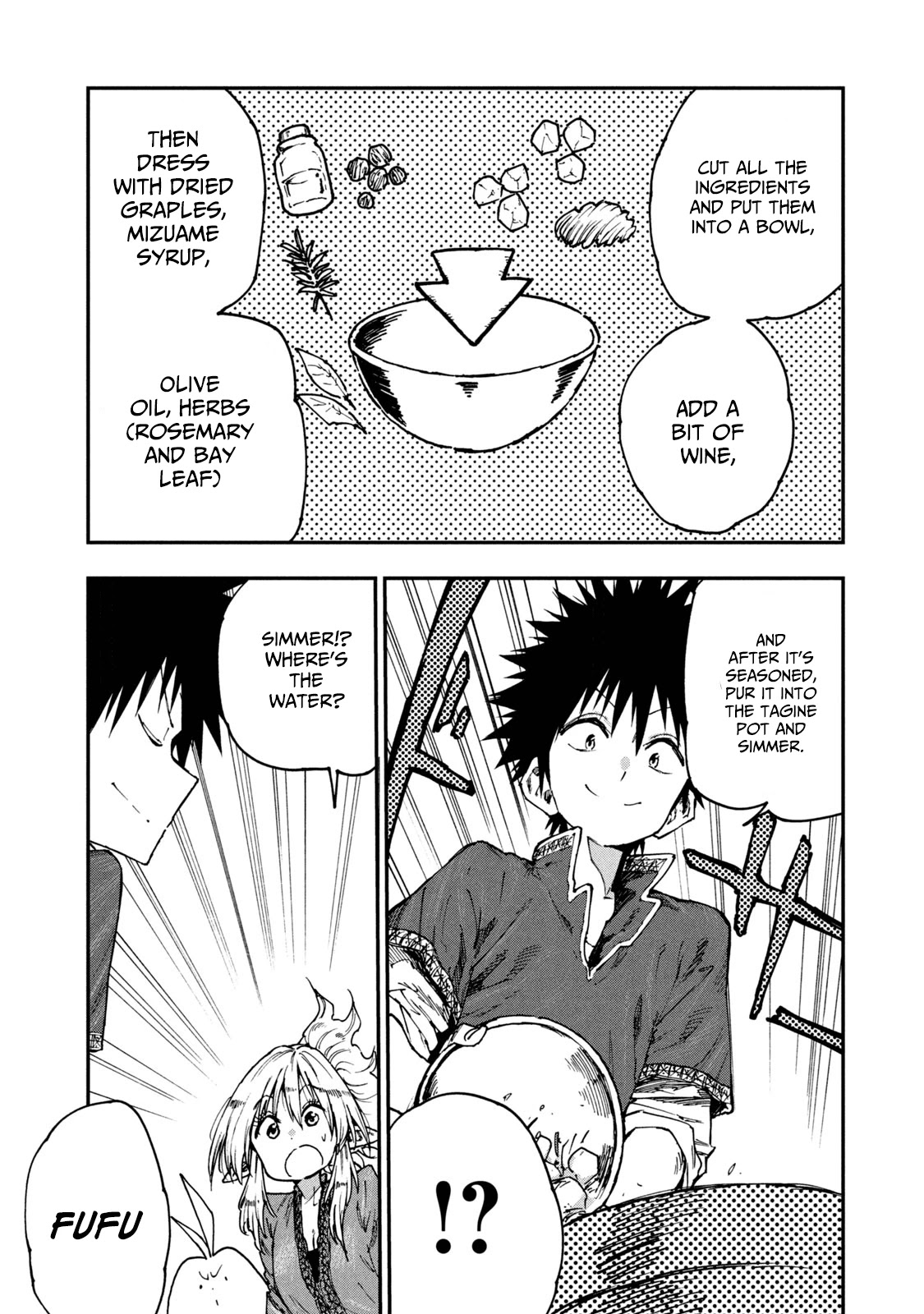 Mazumeshi Elf to Youbokugurashi Chapter 52 page 15 - Chapter 52: Developing new products!!