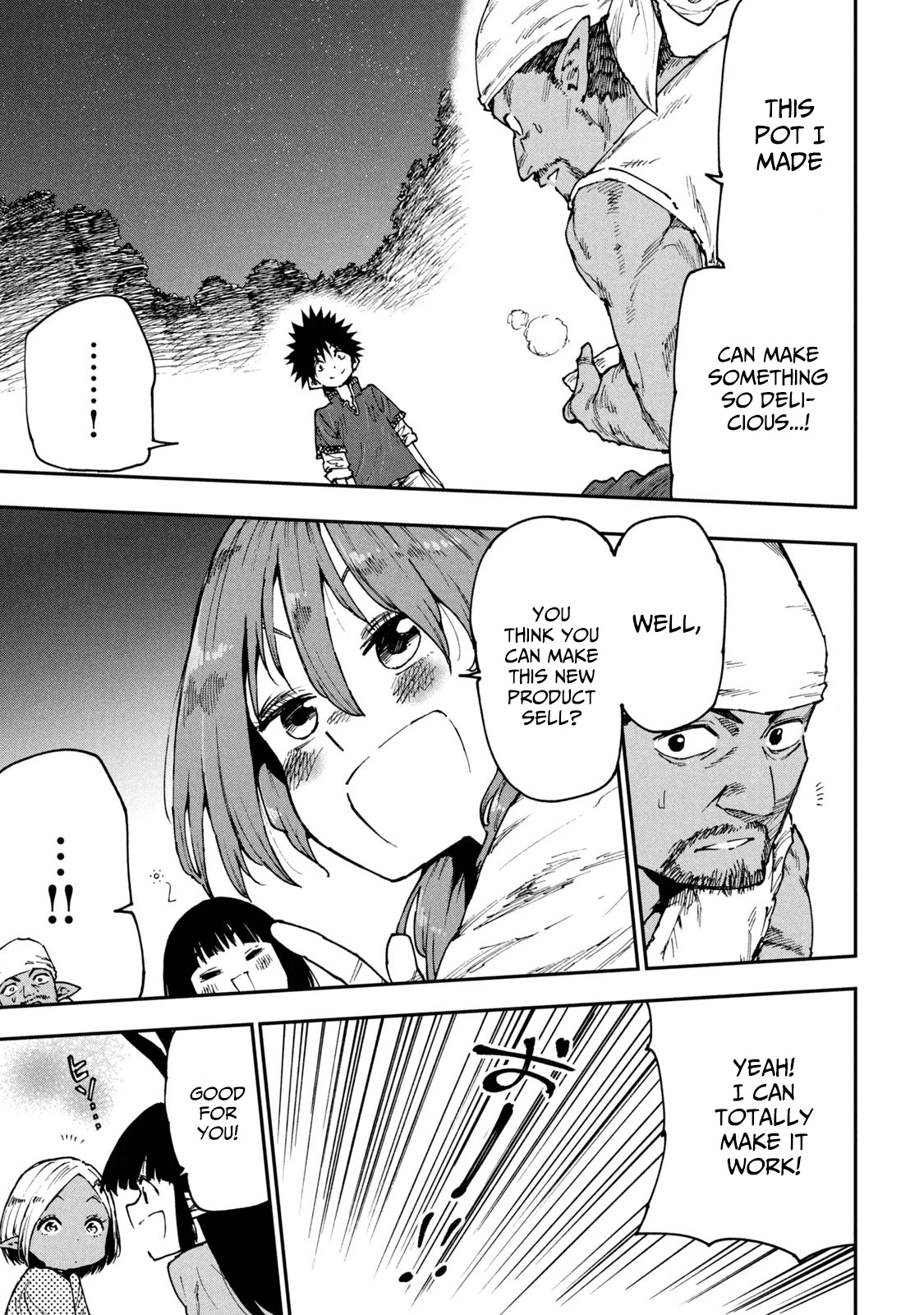 Mazumeshi Elf to Youbokugurashi Chapter 52 page 19 - Chapter 52: Developing new products!!