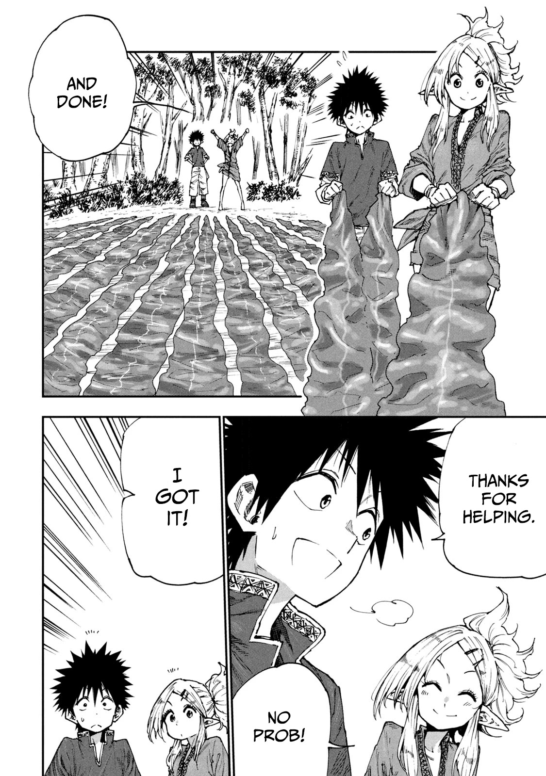 Mazumeshi Elf to Youbokugurashi Chapter 52 page 2 - Chapter 52: Developing new products!!