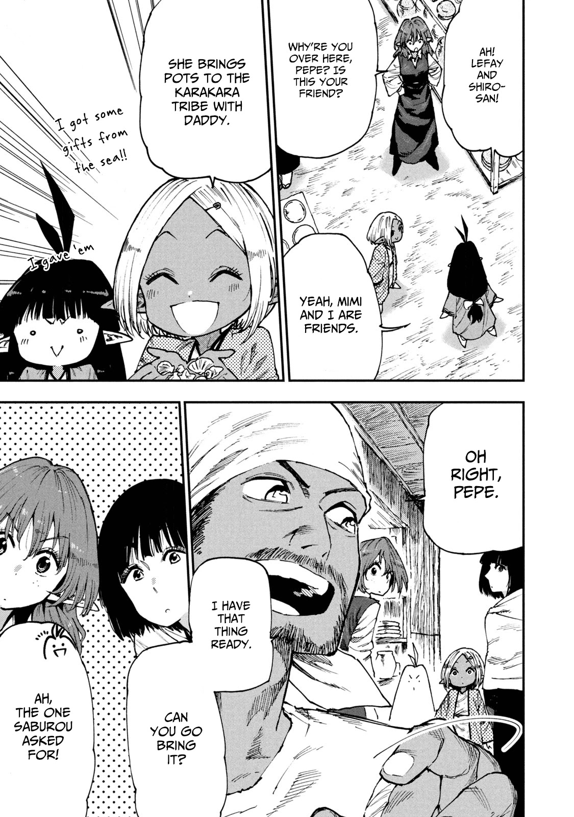 Mazumeshi Elf to Youbokugurashi Chapter 52 page 9 - Chapter 52: Developing new products!!