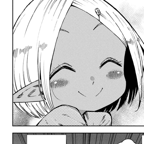 Mazumeshi Elf to Youbokugurashi Chapter 52: Developing new products!! cover