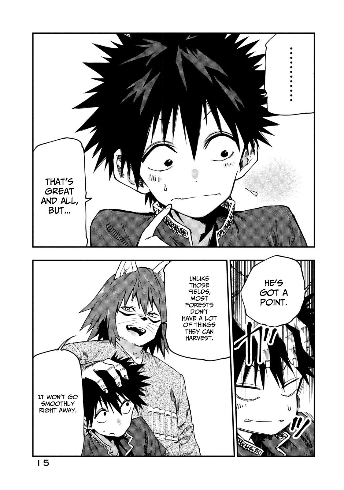 Mazumeshi Elf to Youbokugurashi Chapter 53 page 16 - Chapter 53: A new transaction