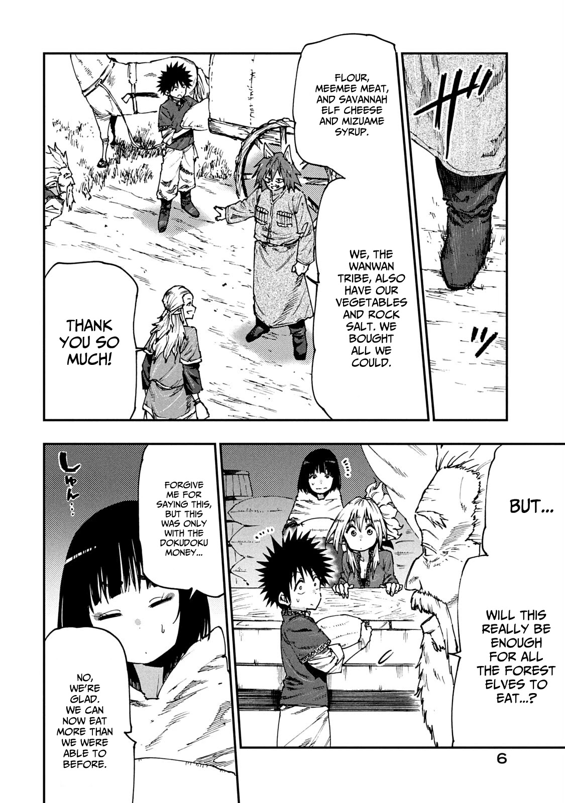 Mazumeshi Elf to Youbokugurashi Chapter 53 page 7 - Chapter 53: A new transaction