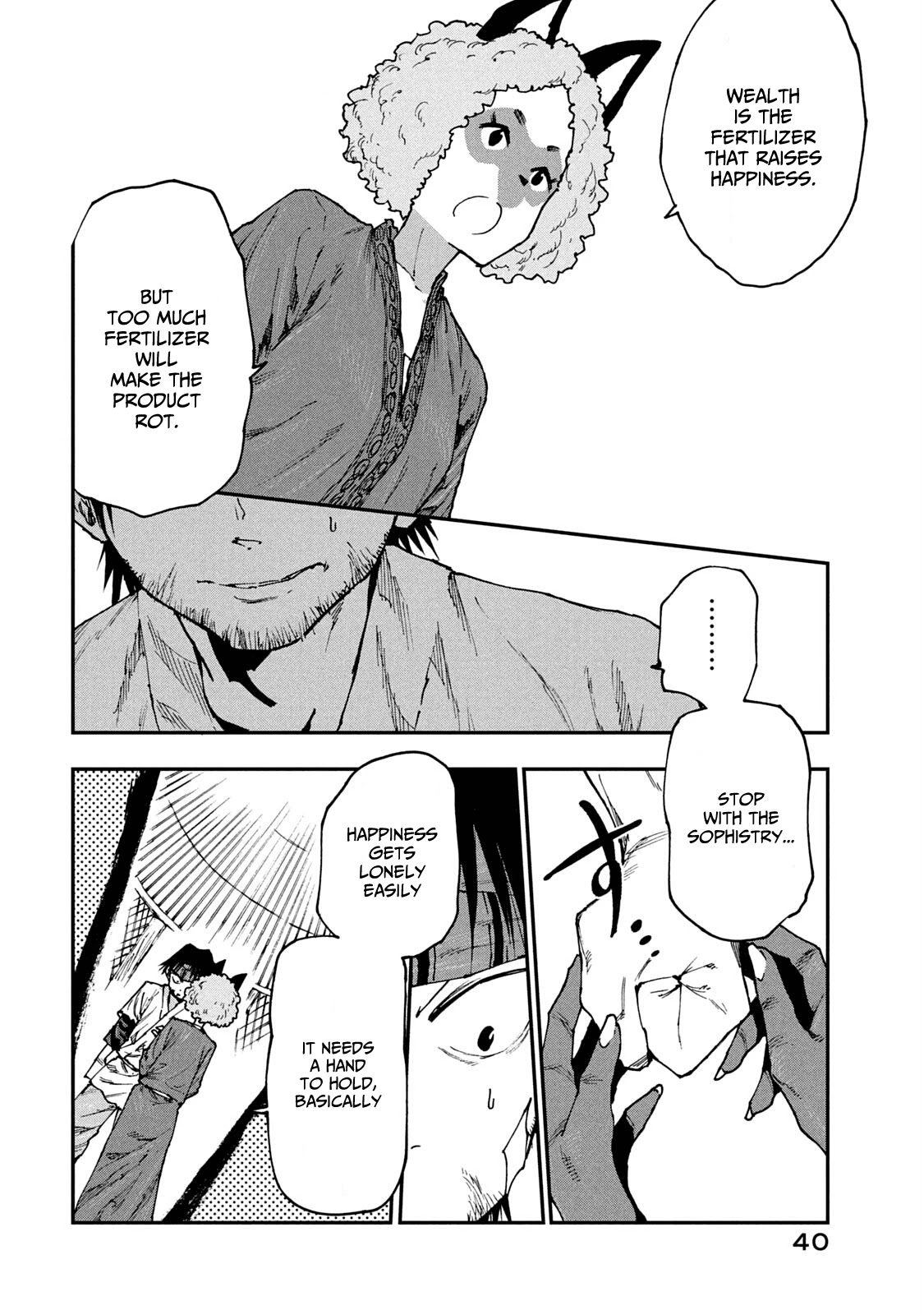 Mazumeshi Elf to Youbokugurashi Chapter 54 page 22 - Chapter 54: A place with happiness