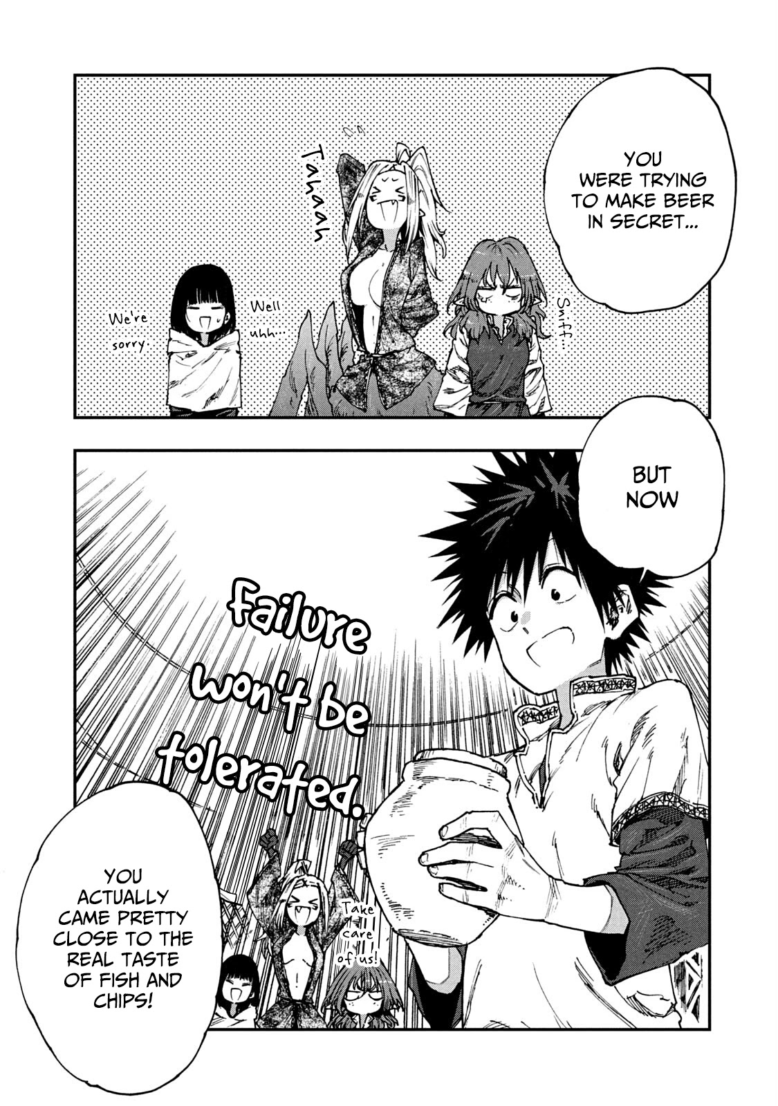 Mazumeshi Elf to Youbokugurashi Chapter 55 page 13 - Chapter 55: Secret recipe?