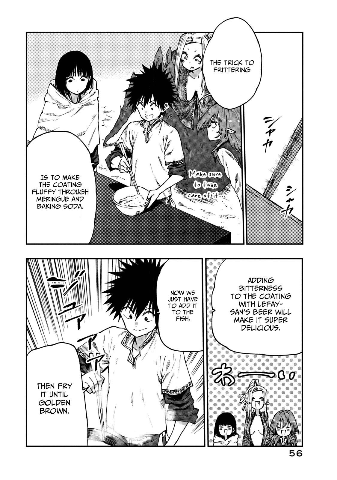 Mazumeshi Elf to Youbokugurashi Chapter 55 page 14 - Chapter 55: Secret recipe?