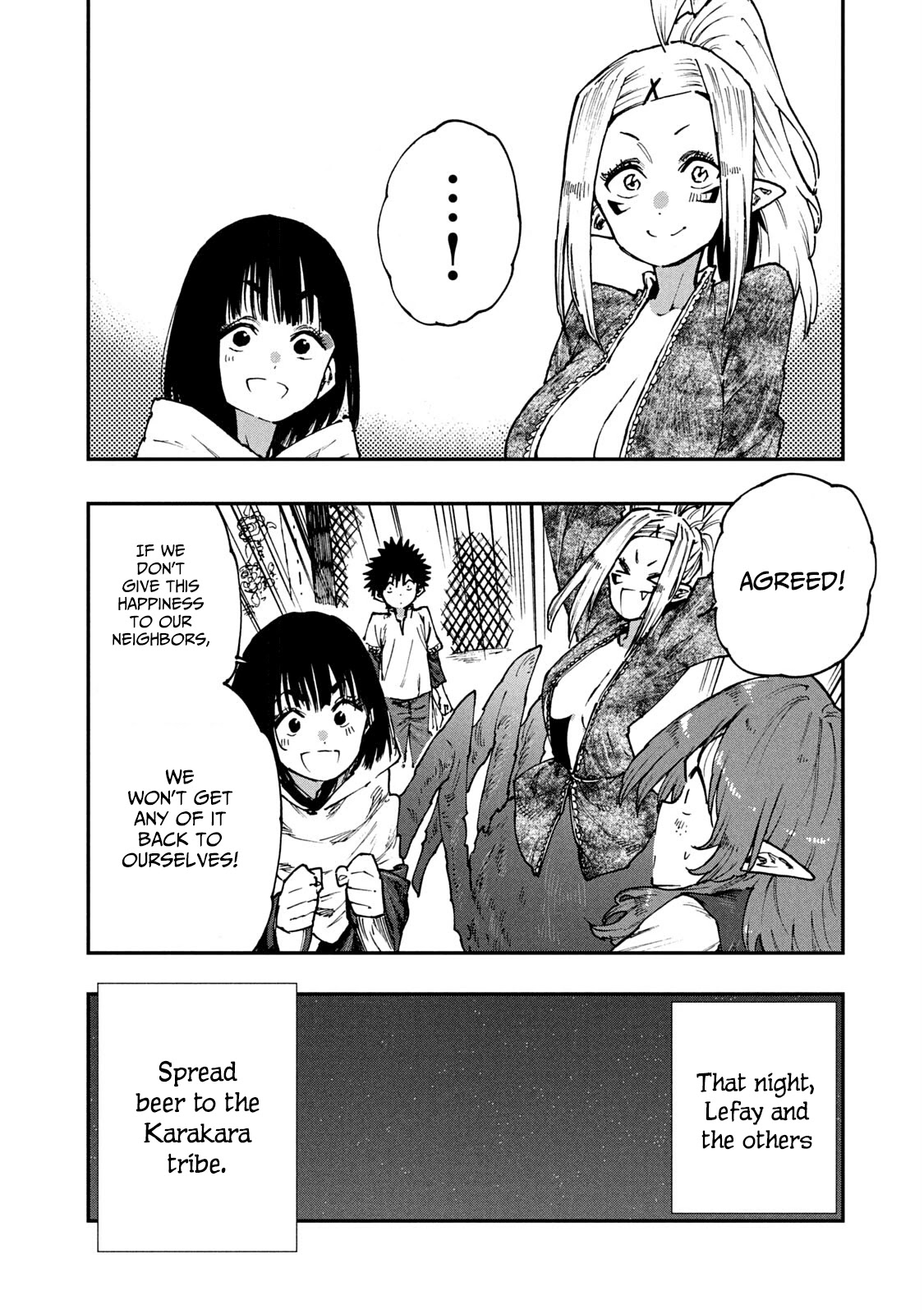 Mazumeshi Elf to Youbokugurashi Chapter 55 page 19 - Chapter 55: Secret recipe?