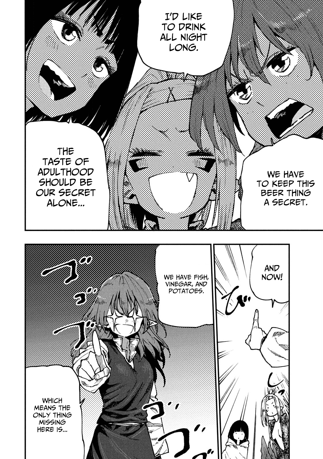 Mazumeshi Elf to Youbokugurashi Chapter 55 page 6 - Chapter 55: Secret recipe?