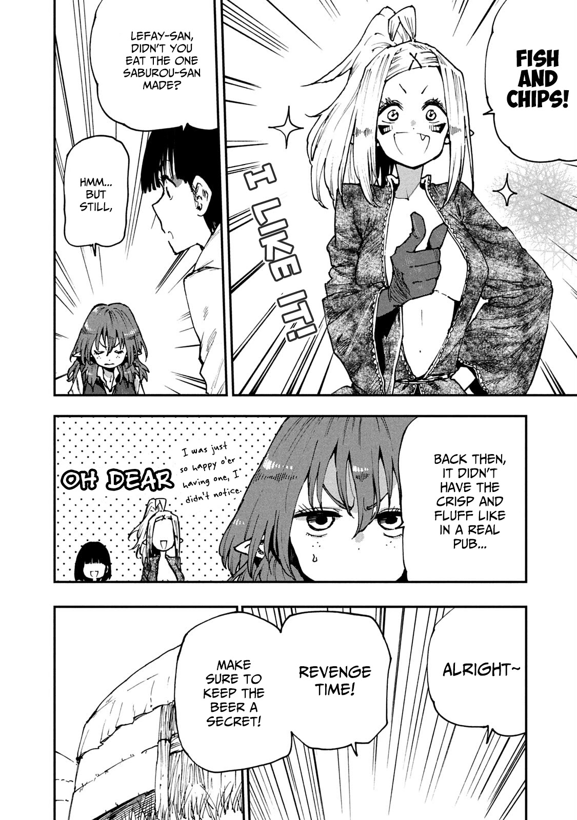 Mazumeshi Elf to Youbokugurashi Chapter 55 page 7 - Chapter 55: Secret recipe?