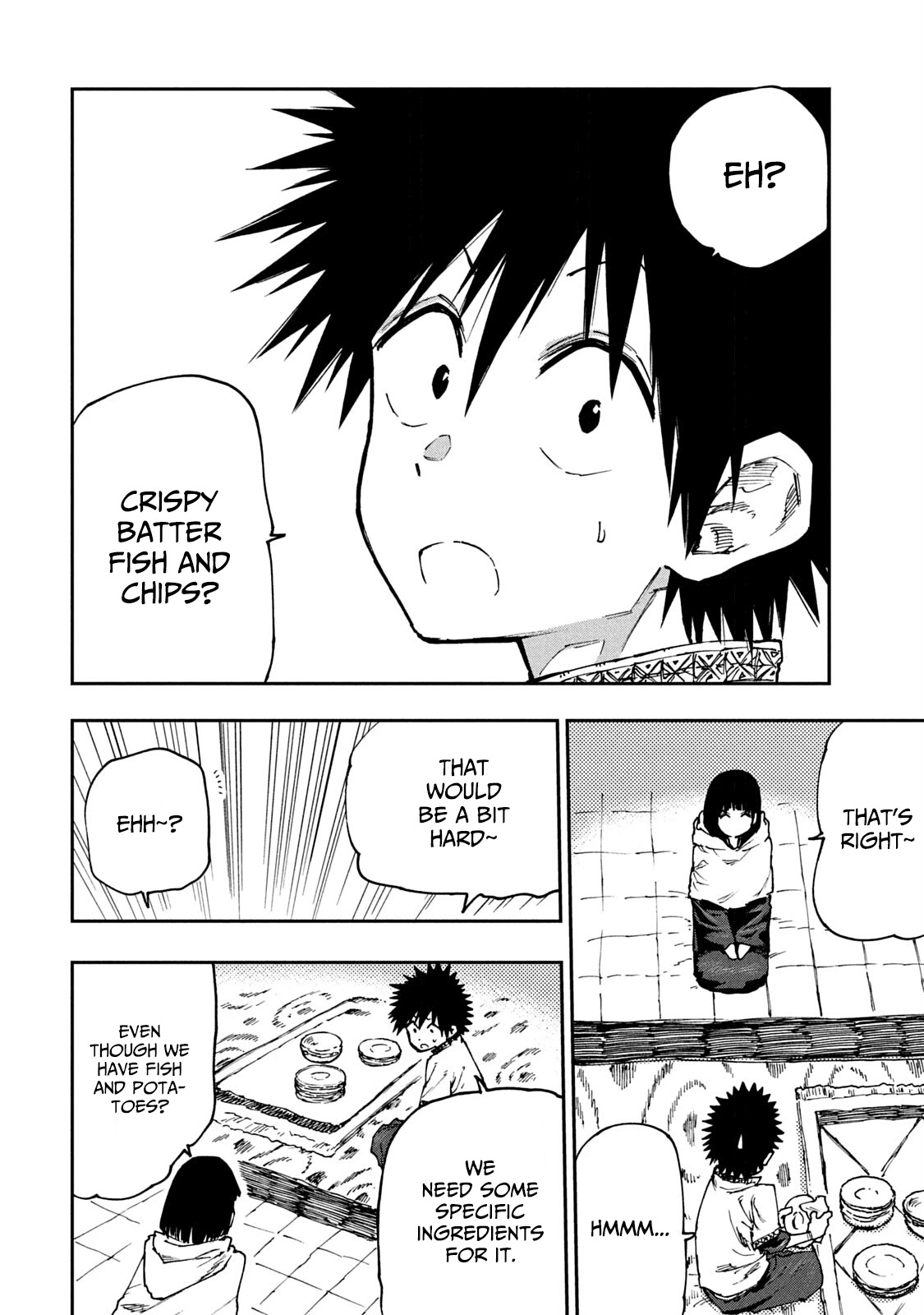 Mazumeshi Elf to Youbokugurashi Chapter 55 page 8 - Chapter 55: Secret recipe?