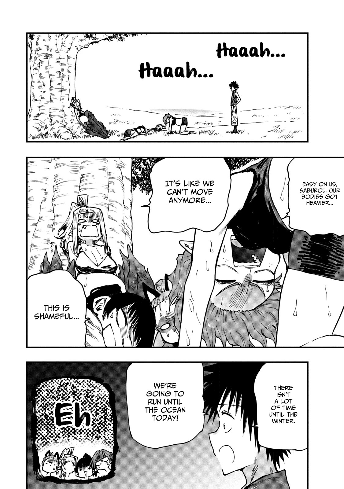 Mazumeshi Elf to Youbokugurashi Chapter 56 page 12 - Chapter 56: The pros and cons of the Autumn of appetite