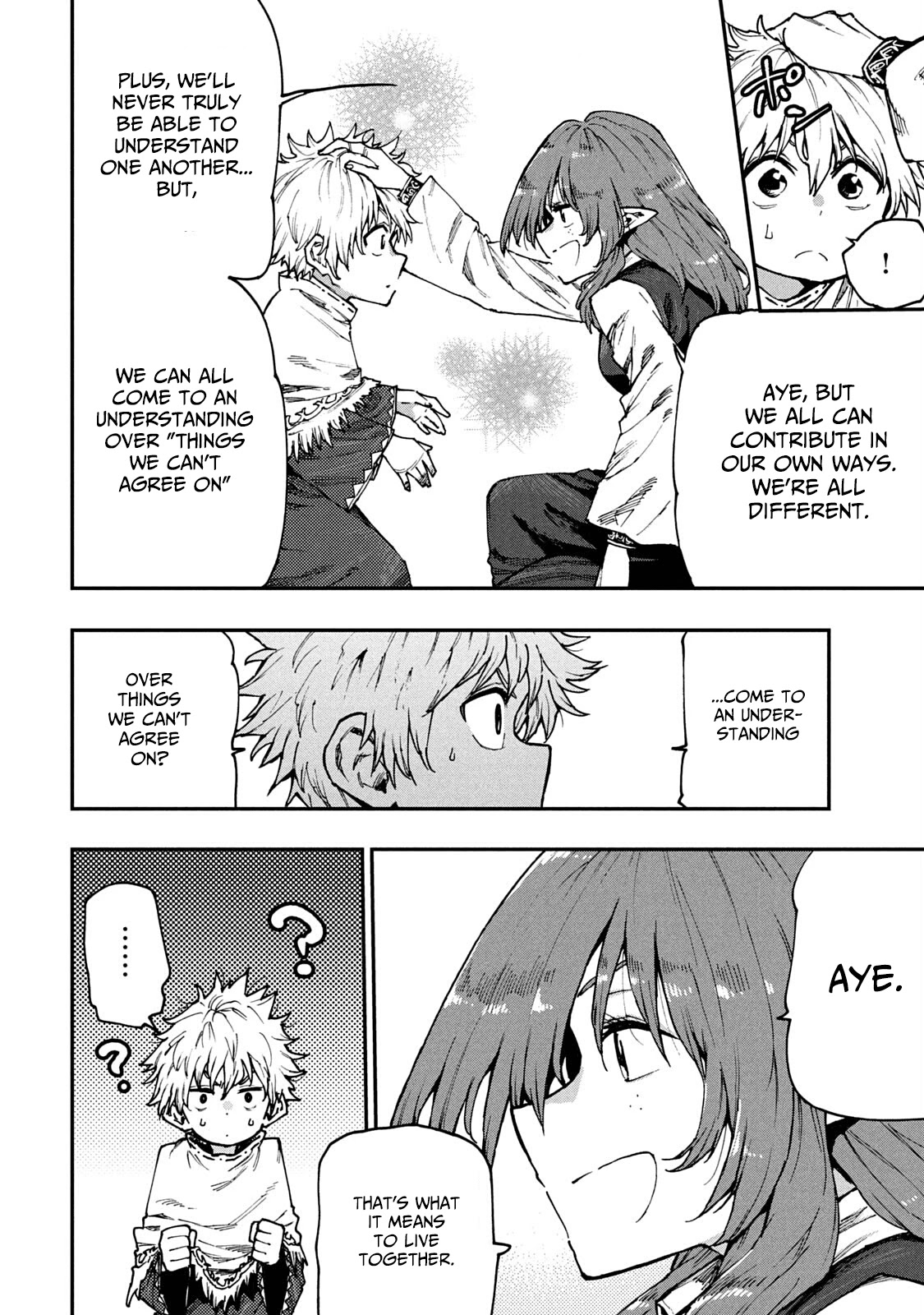 Mazumeshi Elf to Youbokugurashi Chapter 57 page 14 - Chapter 57: The coming of winter
