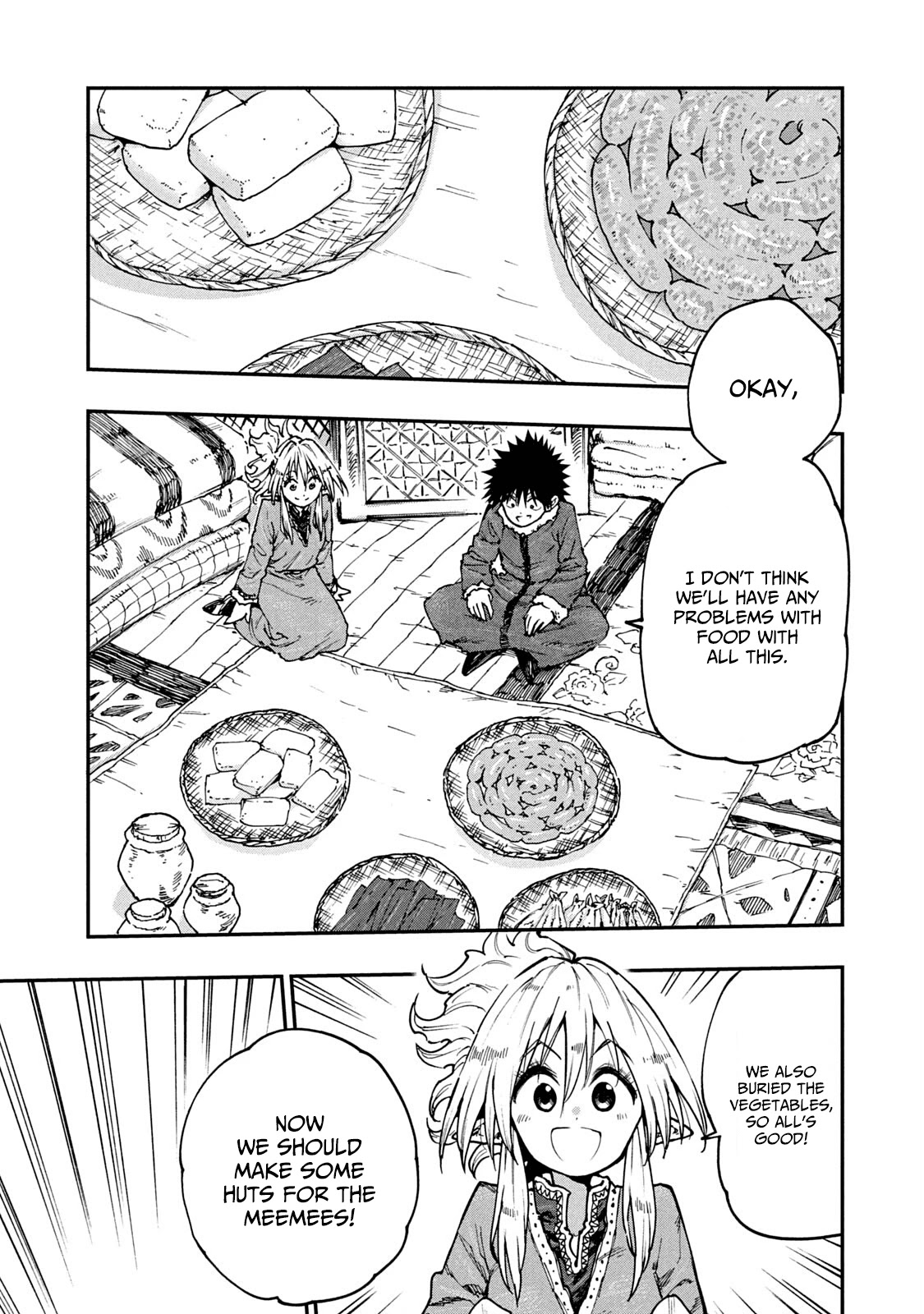 Mazumeshi Elf to Youbokugurashi Chapter 57 page 5 - Chapter 57: The coming of winter