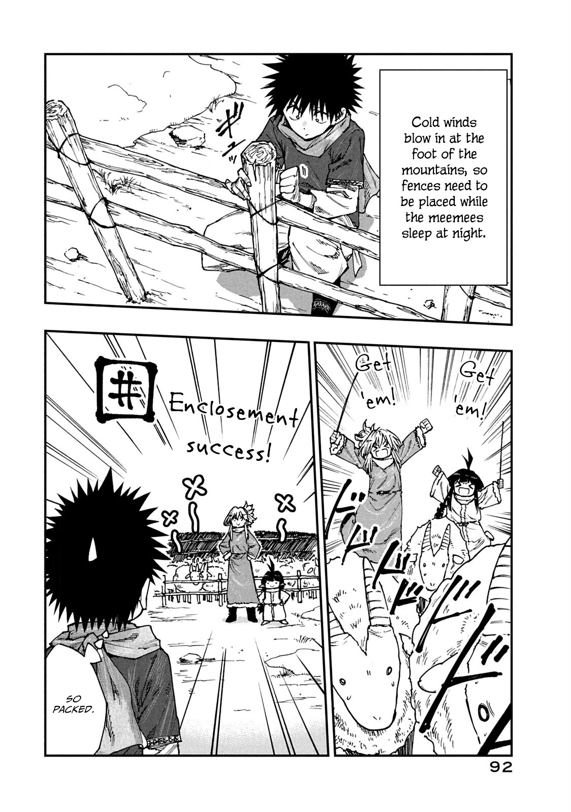 Mazumeshi Elf to Youbokugurashi Chapter 57 page 6 - Chapter 57: The coming of winter