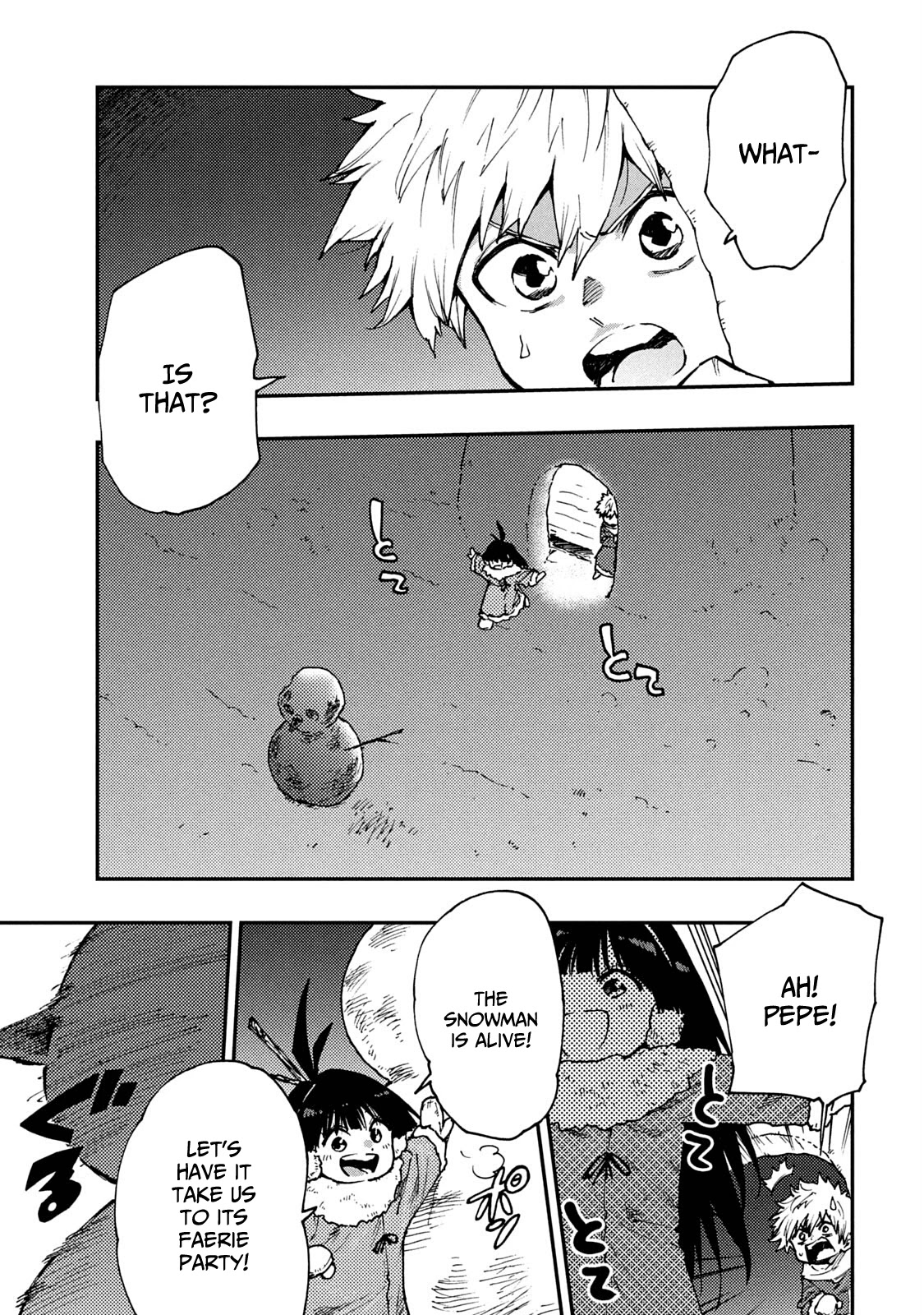 Mazumeshi Elf to Youbokugurashi Chapter 59 page 1 - Chapter 59: Transcendentals and transgressors