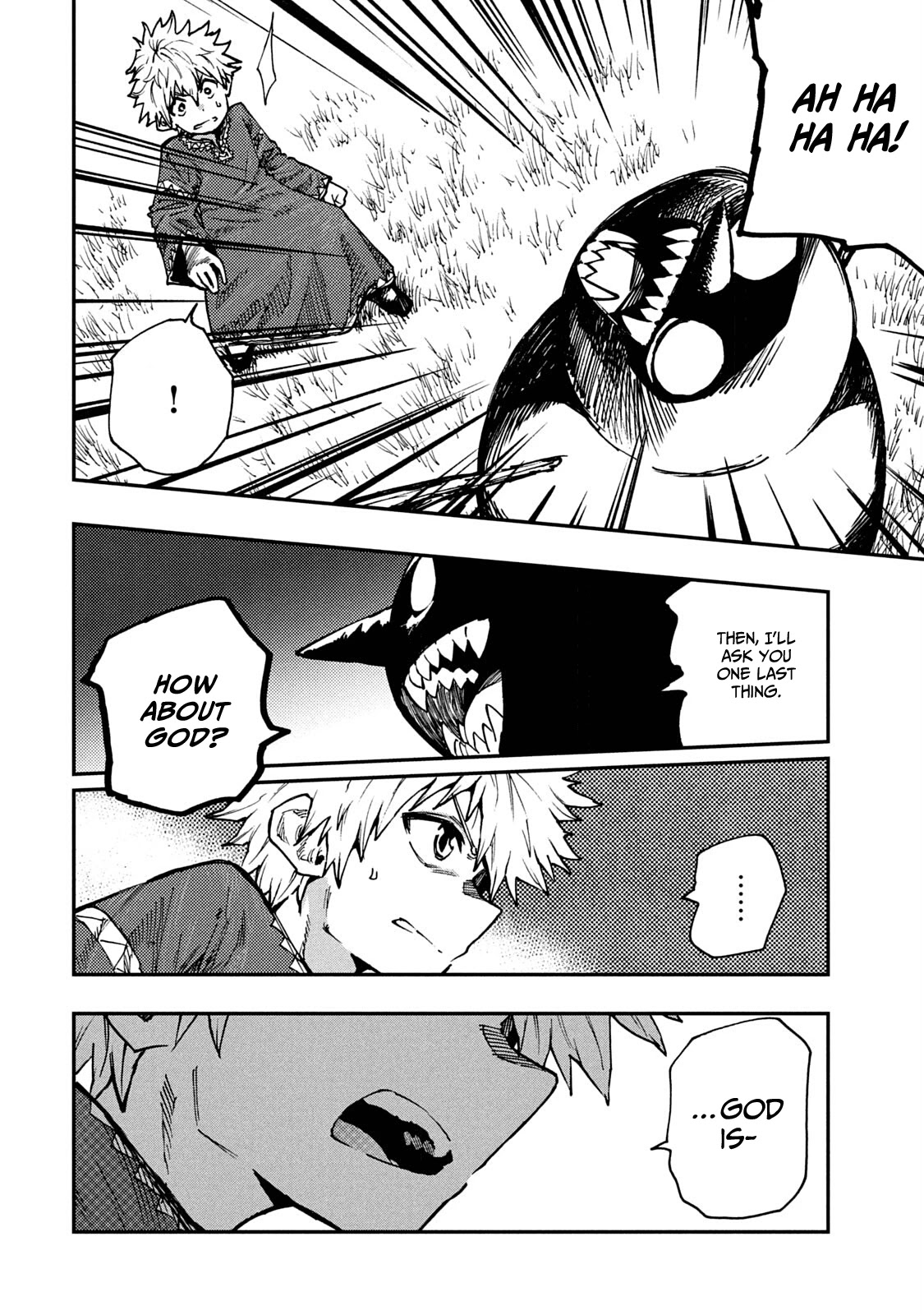 Mazumeshi Elf to Youbokugurashi Chapter 59 page 12 - Chapter 59: Transcendentals and transgressors