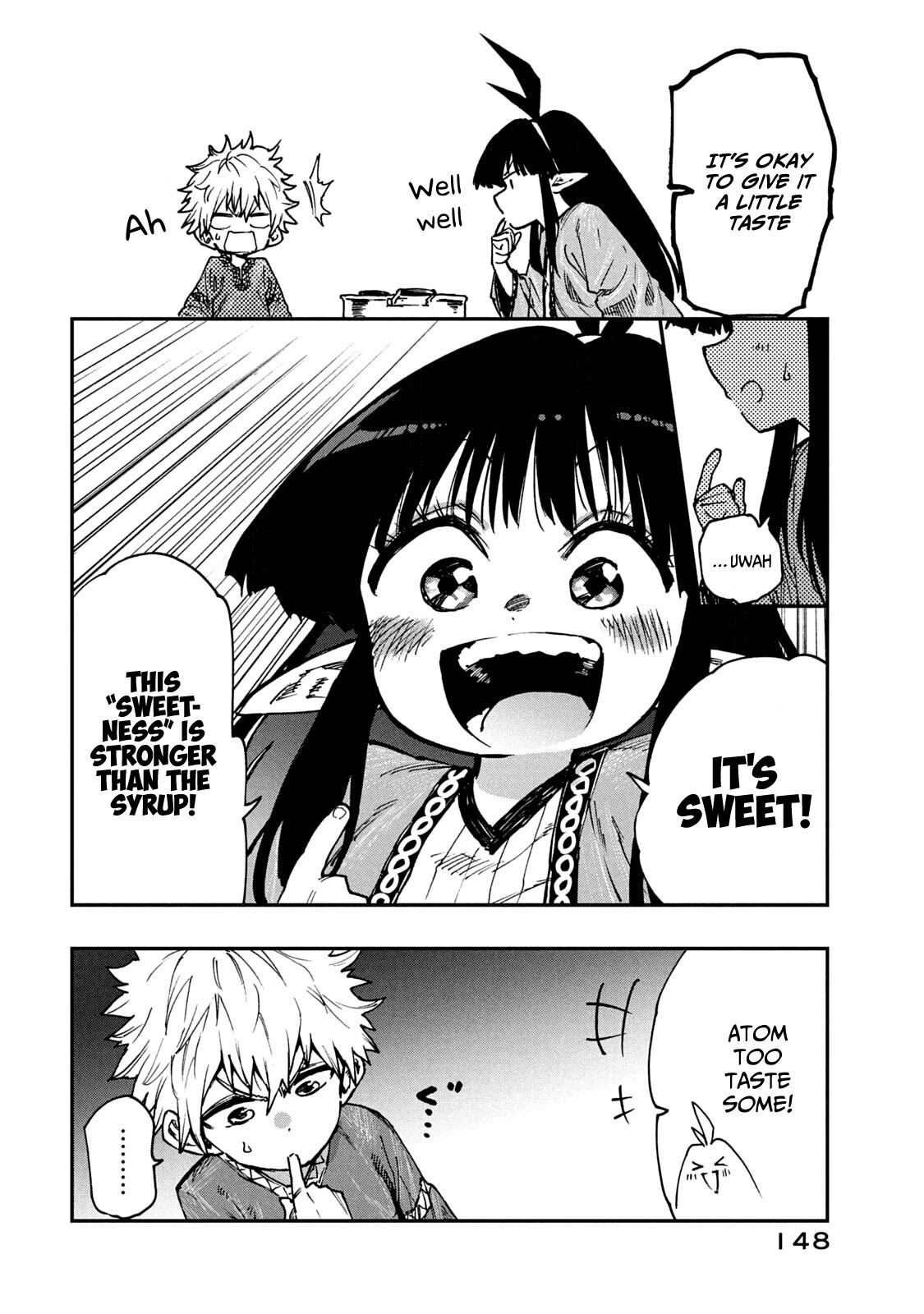 Mazumeshi Elf to Youbokugurashi Chapter 59 page 18 - Chapter 59: Transcendentals and transgressors