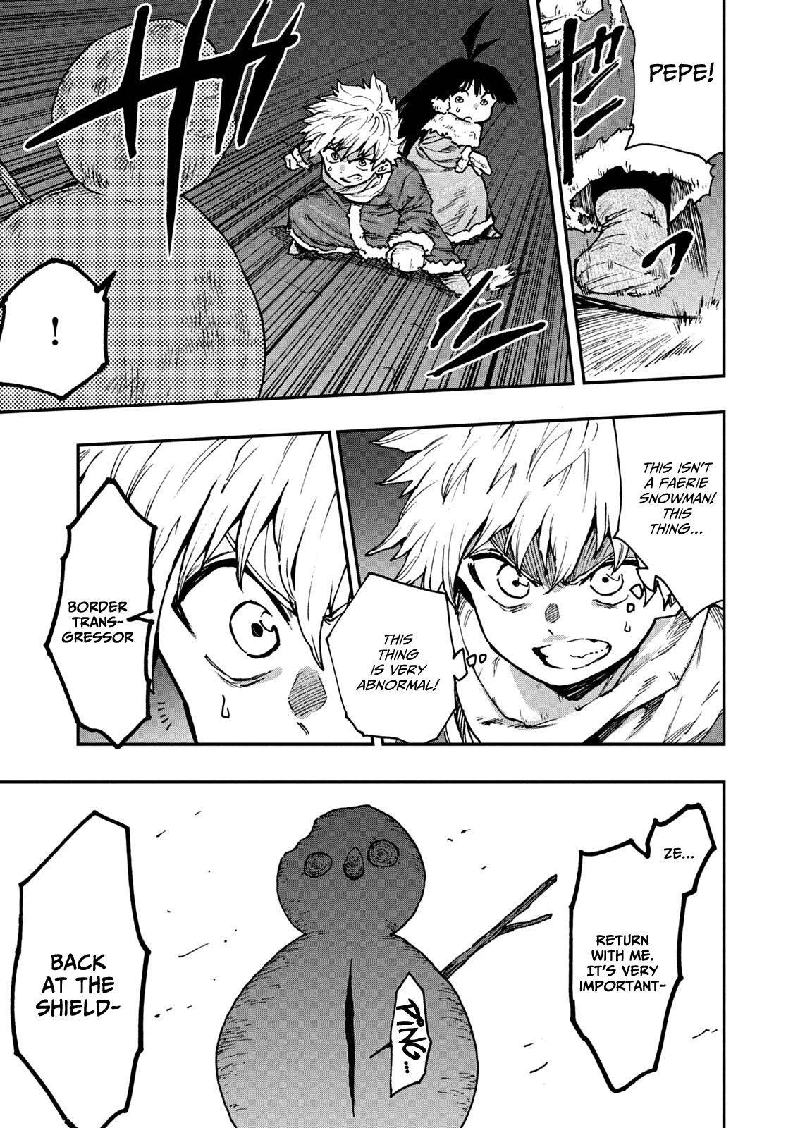Mazumeshi Elf to Youbokugurashi Chapter 59 page 3 - Chapter 59: Transcendentals and transgressors
