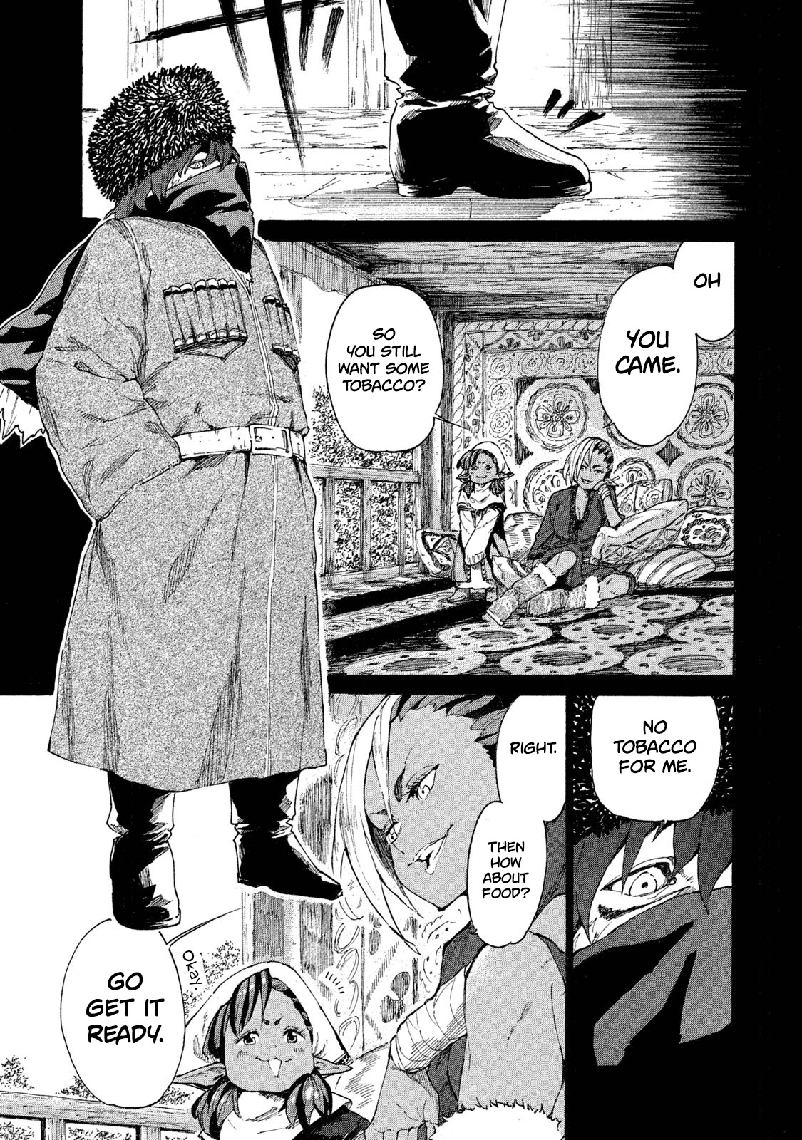 Mazumeshi Elf to Youbokugurashi Chapter 6 page 14 - Chapter 6: Meemee Milk and Life Water