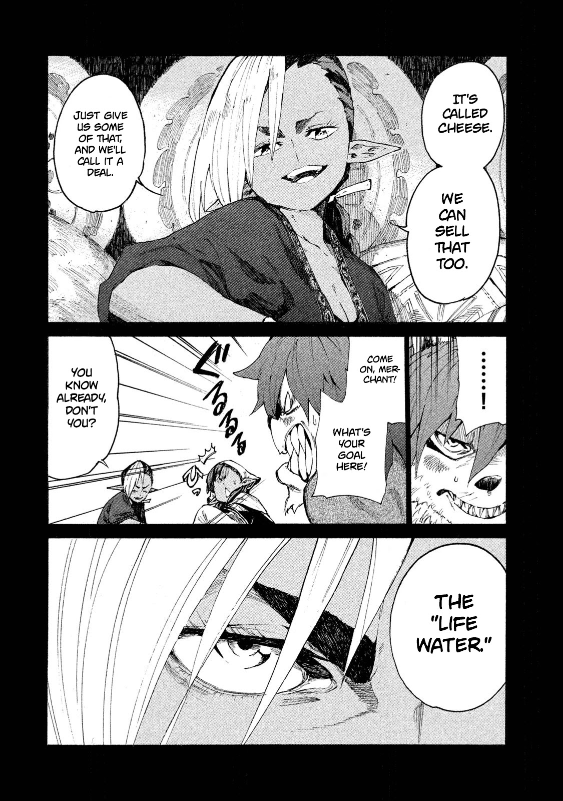 Mazumeshi Elf to Youbokugurashi Chapter 6 page 19 - Chapter 6: Meemee Milk and Life Water