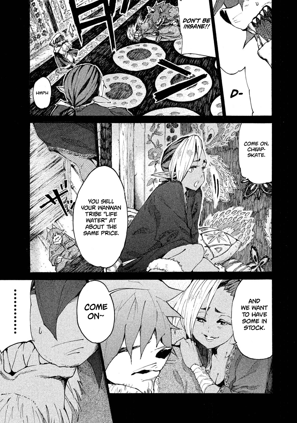 Mazumeshi Elf to Youbokugurashi Chapter 6 page 20 - Chapter 6: Meemee Milk and Life Water
