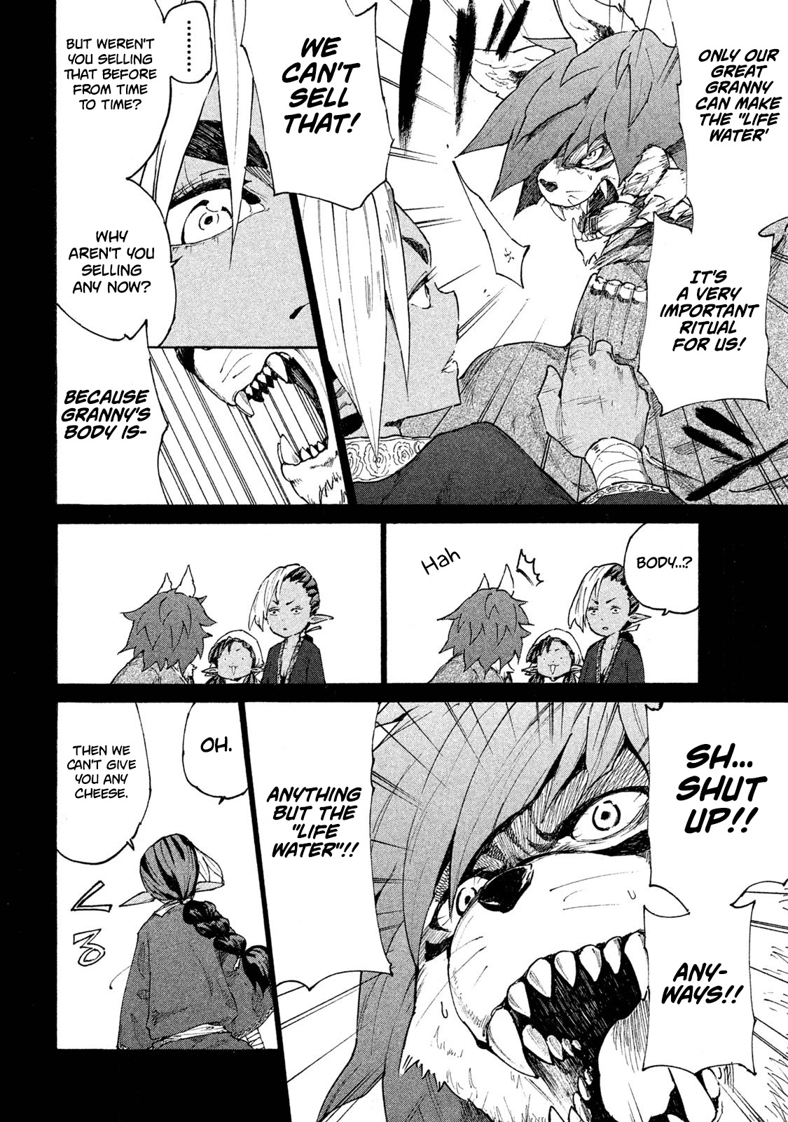 Mazumeshi Elf to Youbokugurashi Chapter 6 page 21 - Chapter 6: Meemee Milk and Life Water