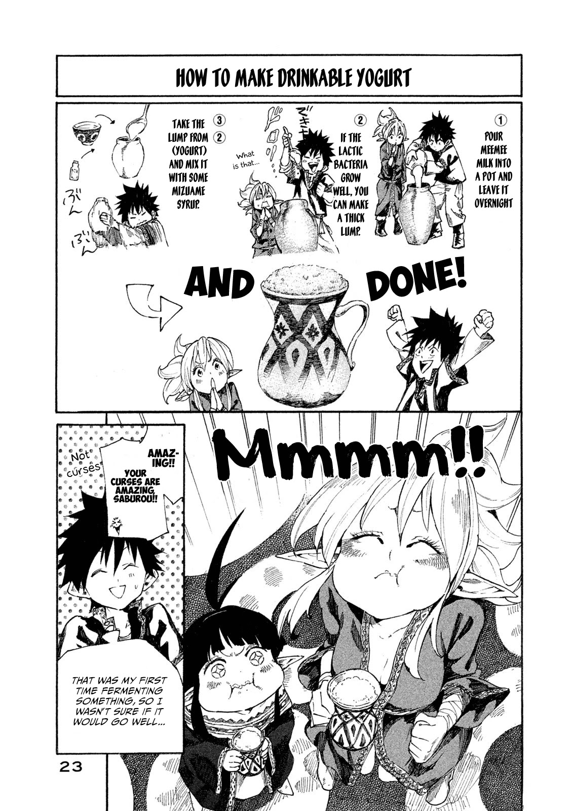 Mazumeshi Elf to Youbokugurashi Chapter 6 page 26 - Chapter 6: Meemee Milk and Life Water