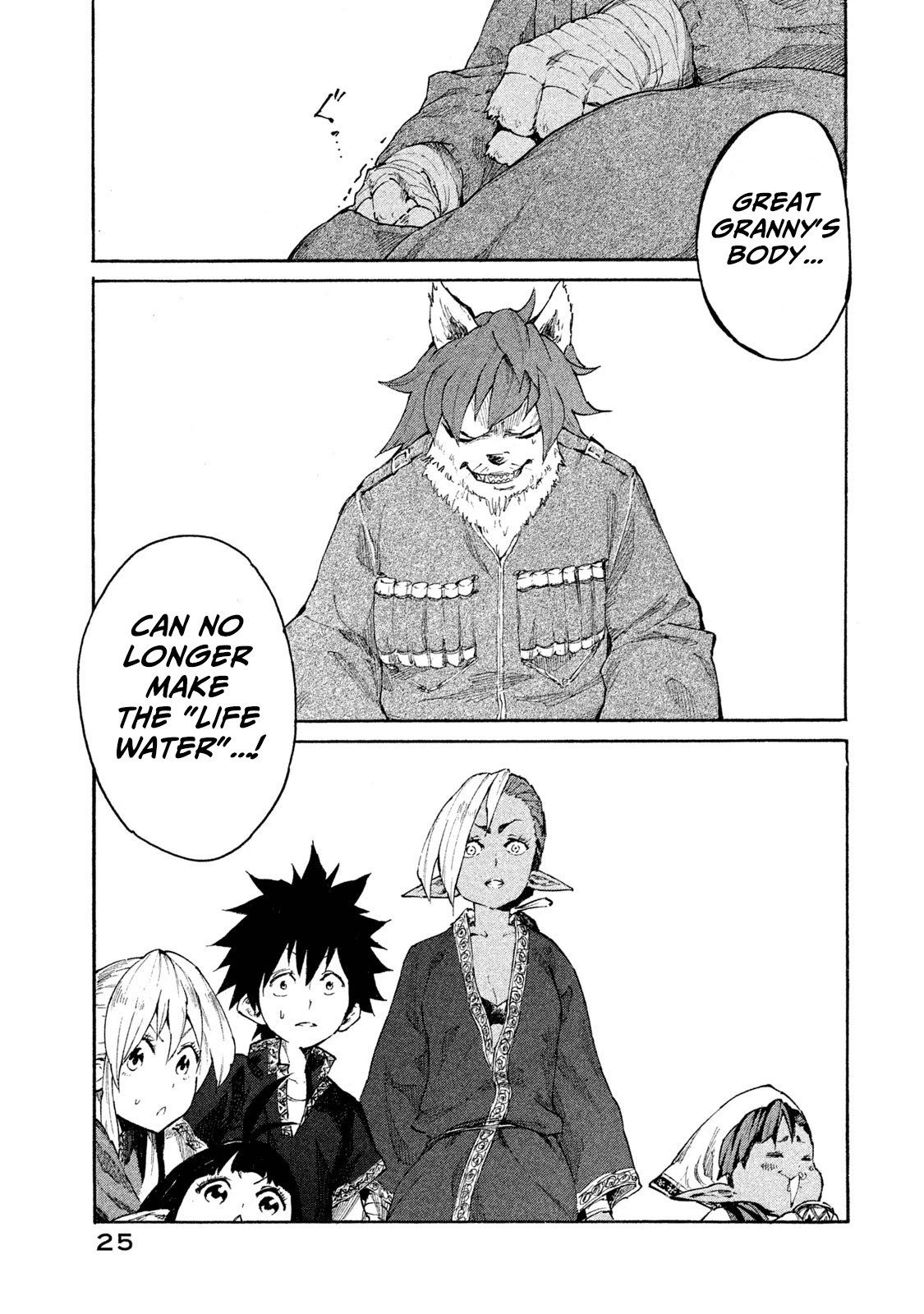 Mazumeshi Elf to Youbokugurashi Chapter 6 page 28 - Chapter 6: Meemee Milk and Life Water