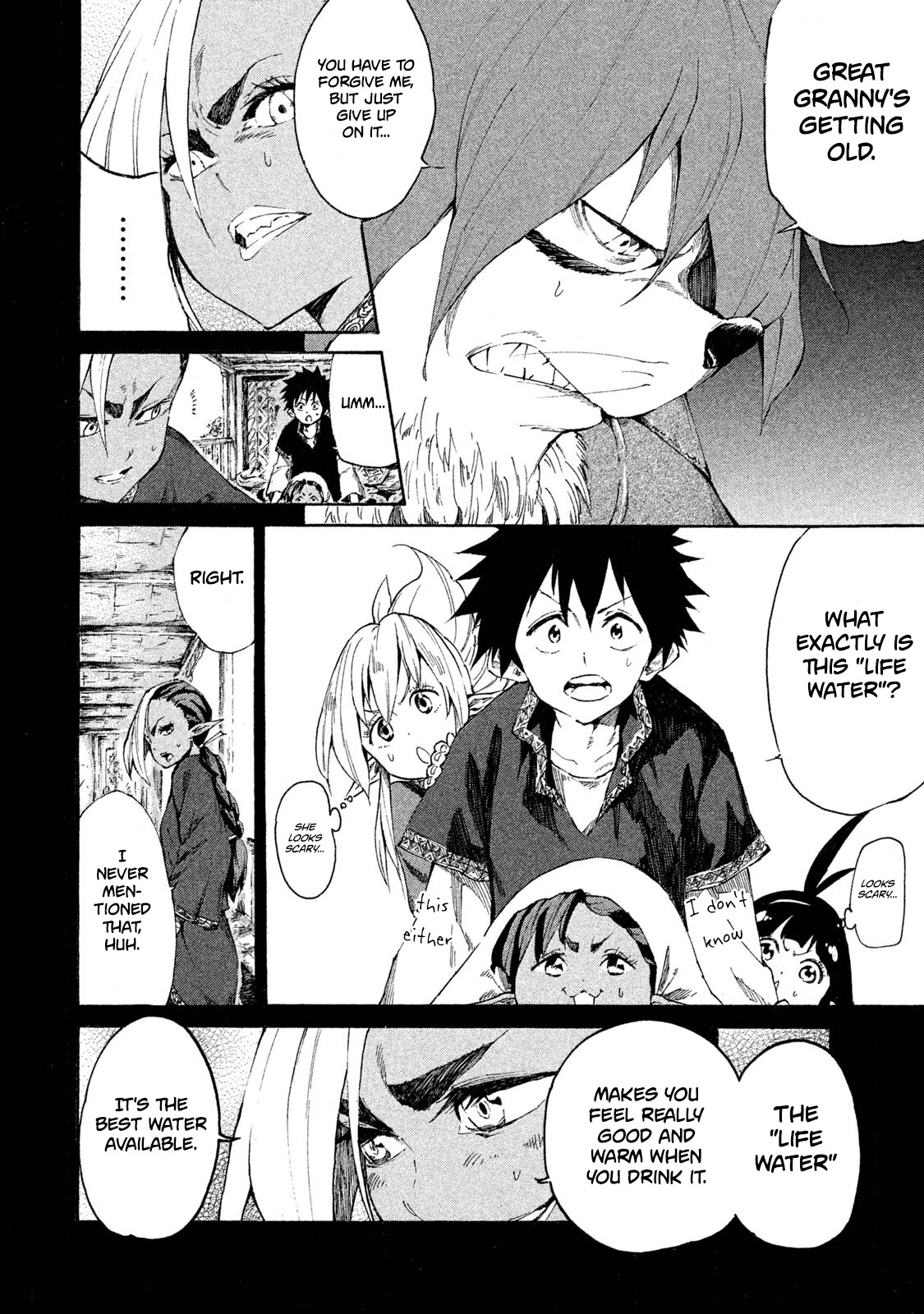 Mazumeshi Elf to Youbokugurashi Chapter 6 page 31 - Chapter 6: Meemee Milk and Life Water