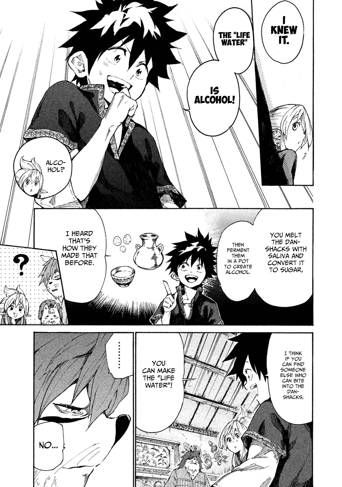 Mazumeshi Elf to Youbokugurashi Chapter 6 page 40 - Chapter 6: Meemee Milk and Life Water