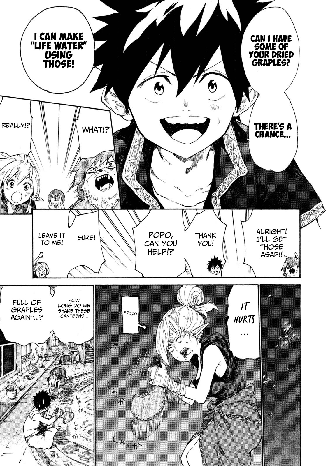 Mazumeshi Elf to Youbokugurashi Chapter 6 page 42 - Chapter 6: Meemee Milk and Life Water