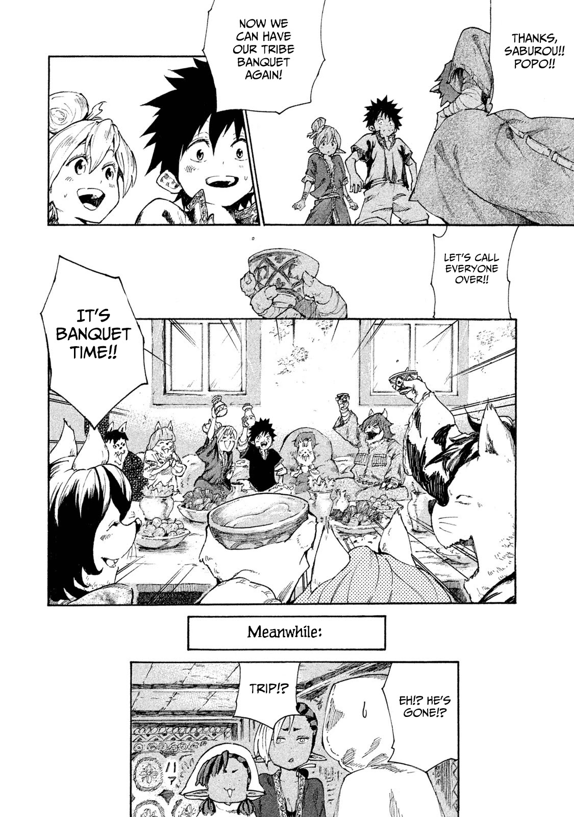Mazumeshi Elf to Youbokugurashi Chapter 6 page 45 - Chapter 6: Meemee Milk and Life Water