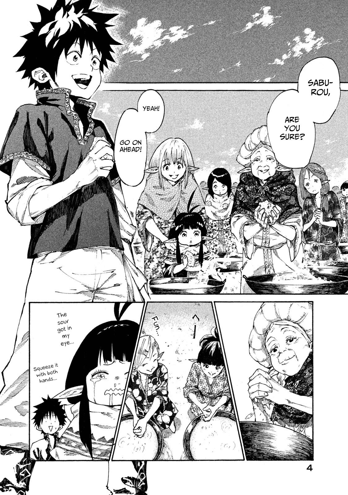 Mazumeshi Elf to Youbokugurashi Chapter 6 page 7 - Chapter 6: Meemee Milk and Life Water